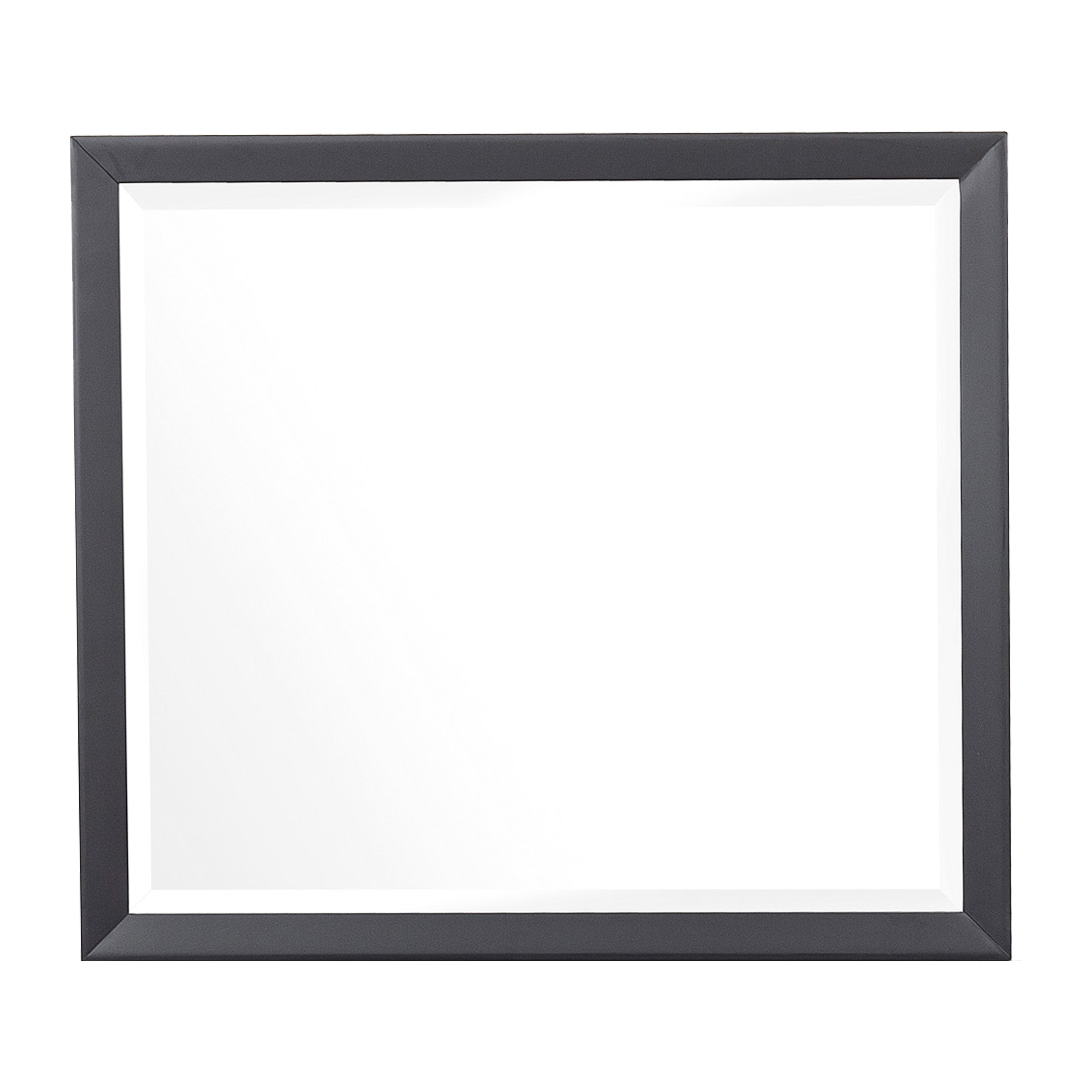 Home Elegance Raku Gray Black Mirror