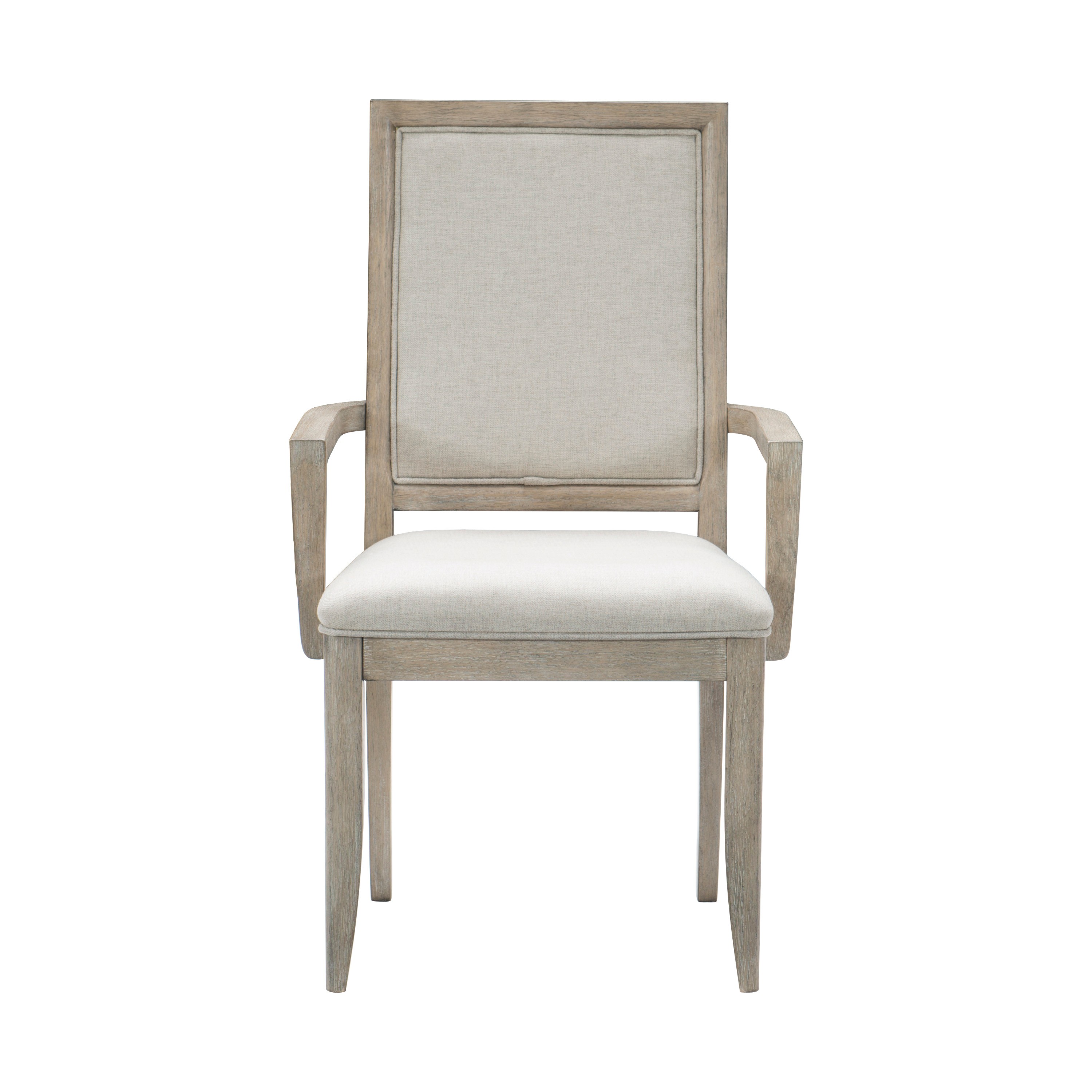 2 Home Elegance Mckewen White Gray Arm Chairs