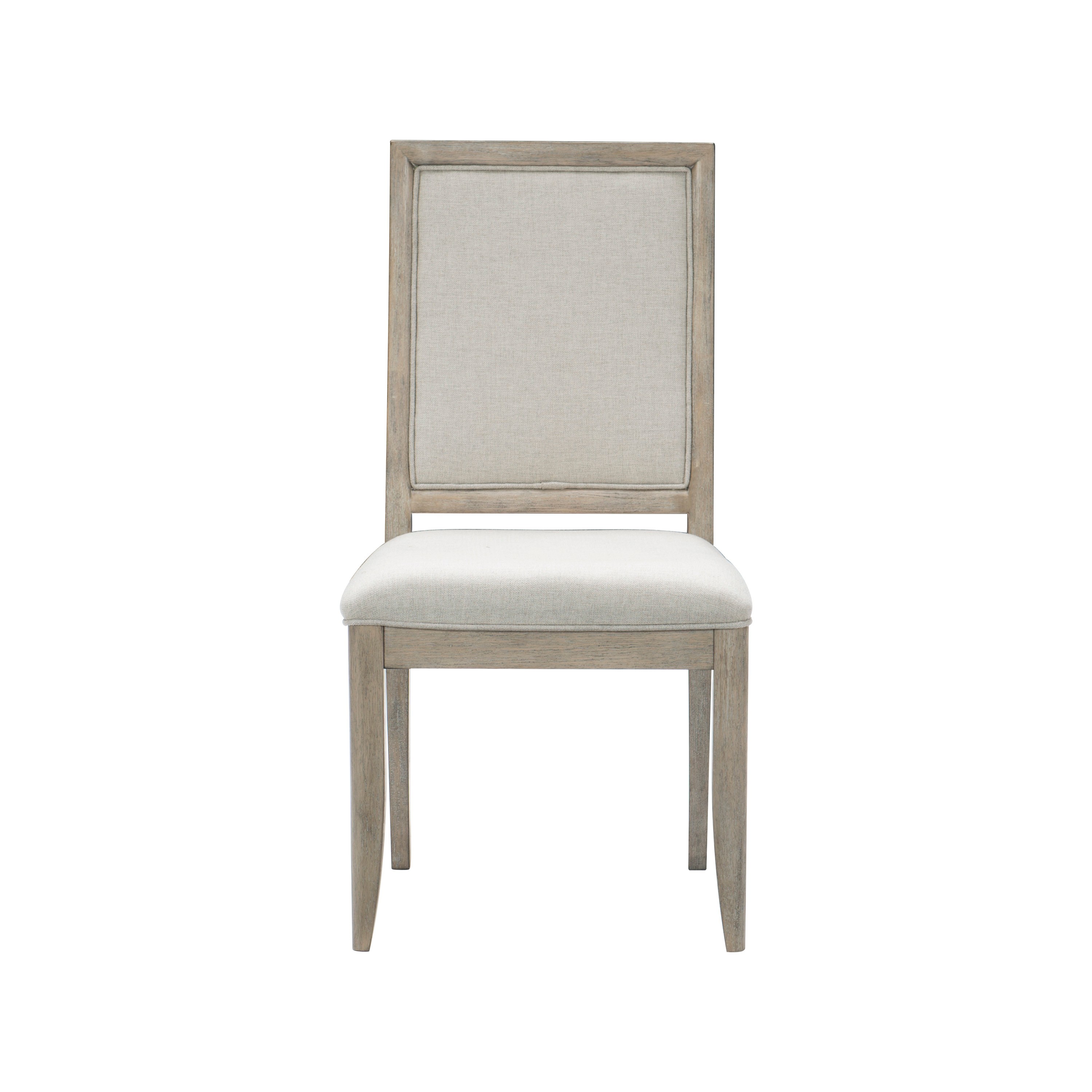 2 Home Elegance Mckewen White Gray Side Chairs