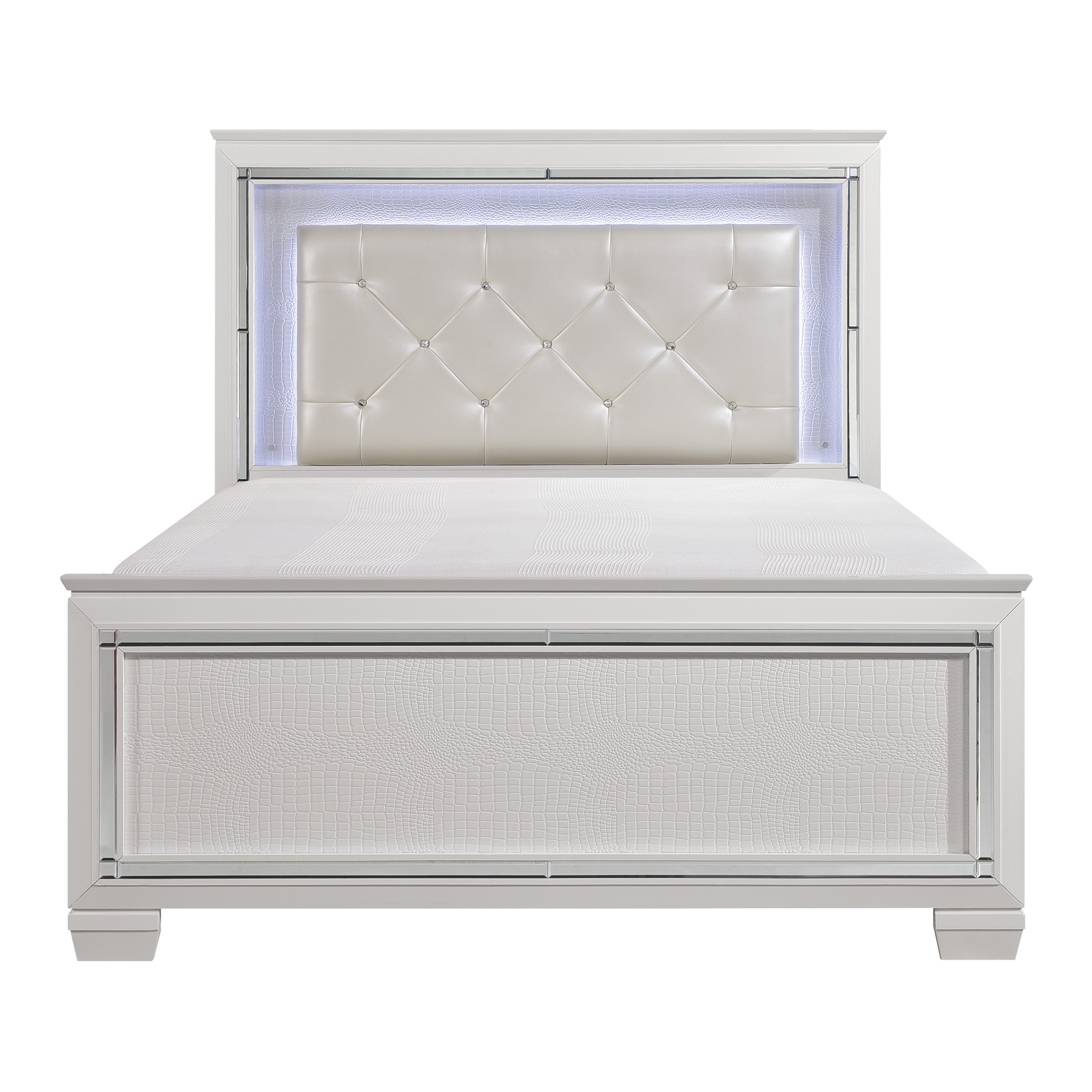 (3)Queen Bed, LED Lighting