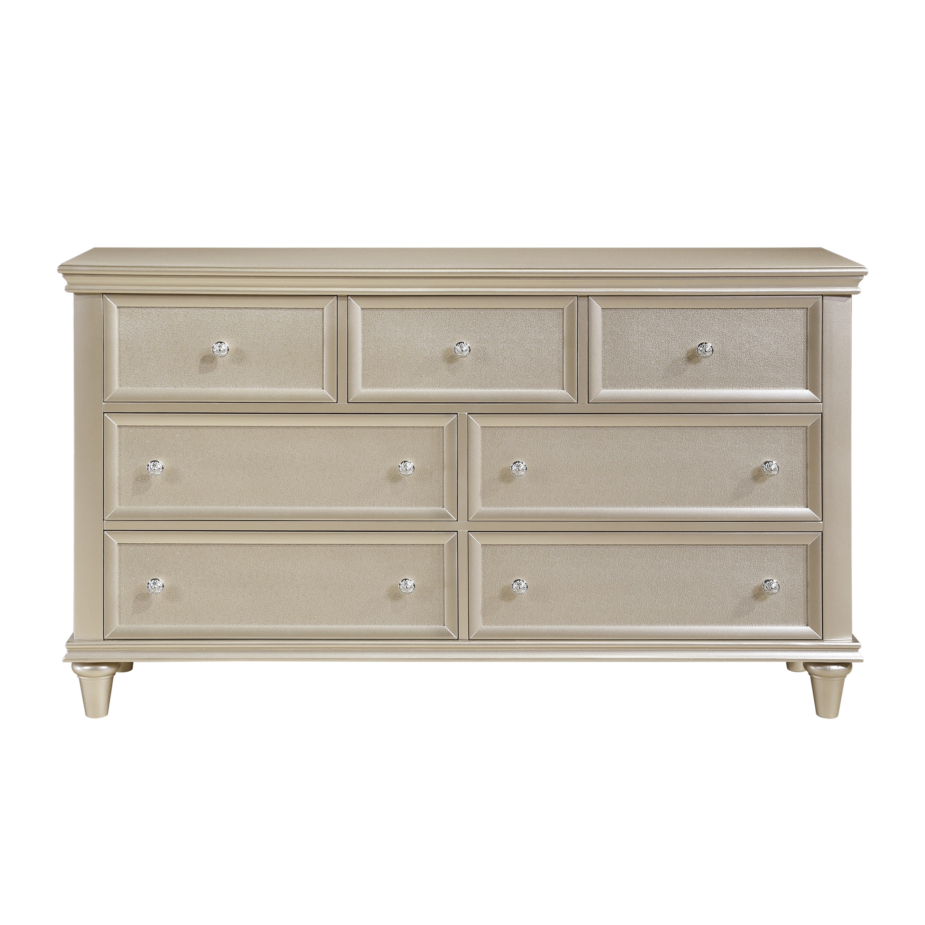 Home Elegance Celandine Gold Silver Champagne Dresser