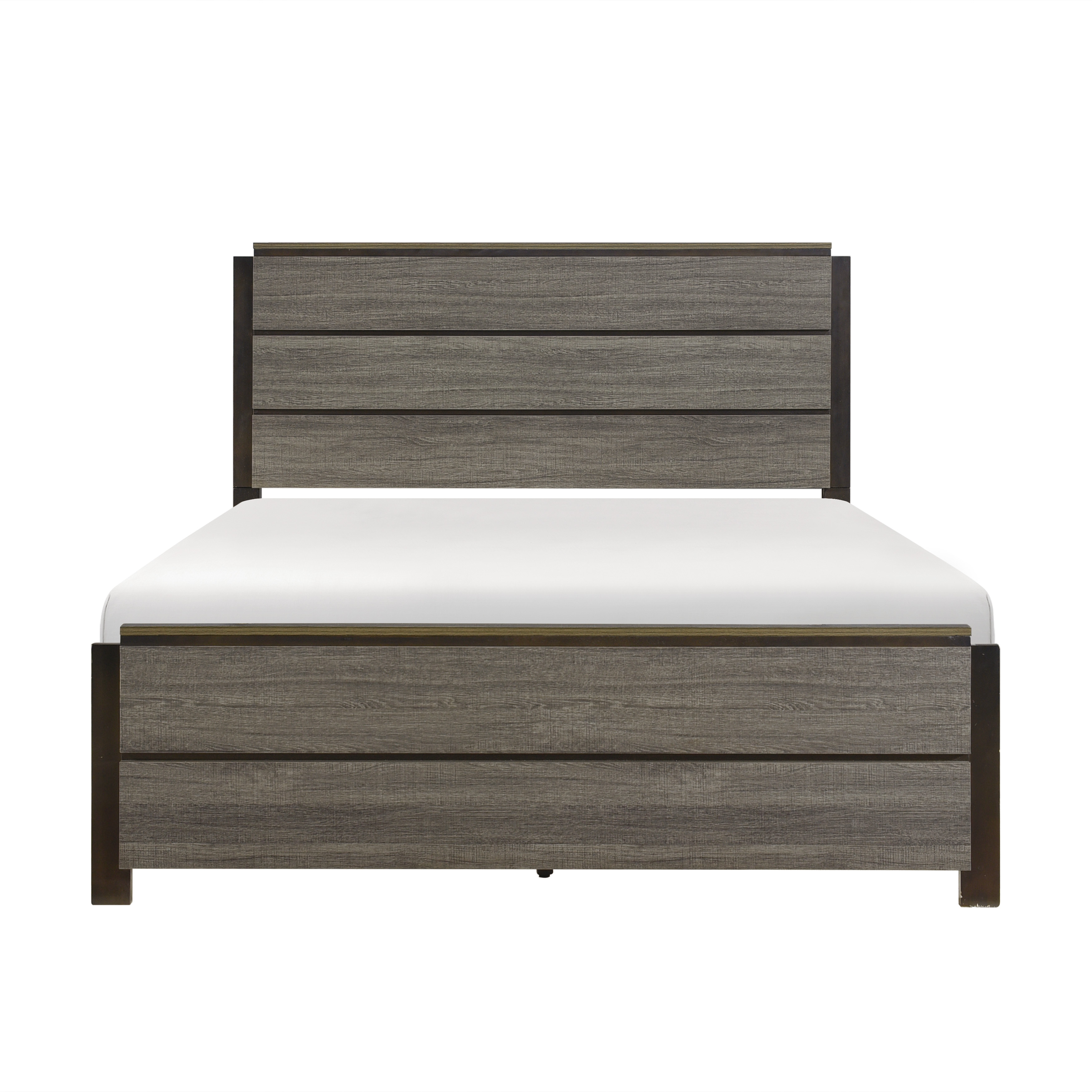 Home Elegance Vestavia Brown Gray Full Bed