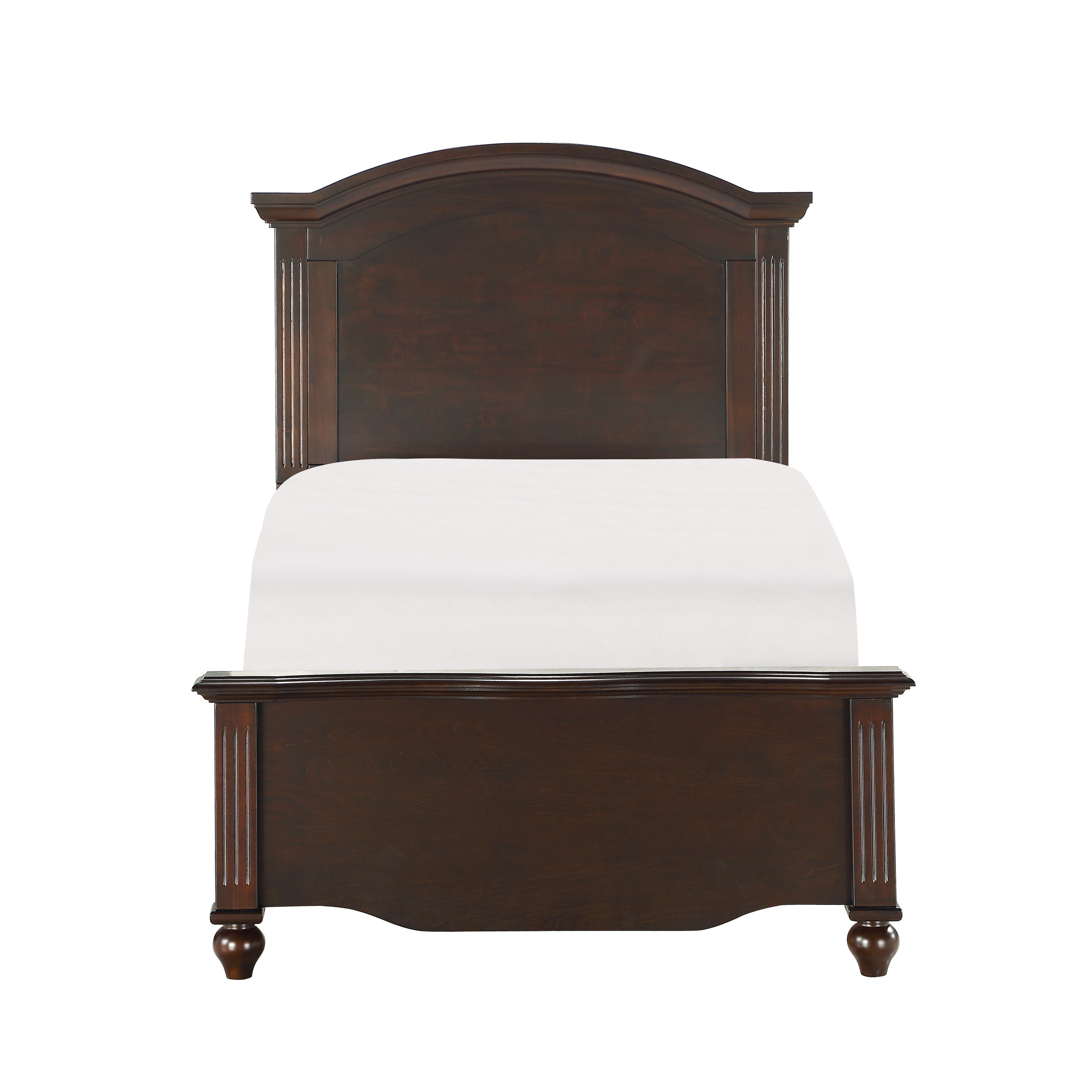 Home Elegance Meghan Cherry Twin Bed