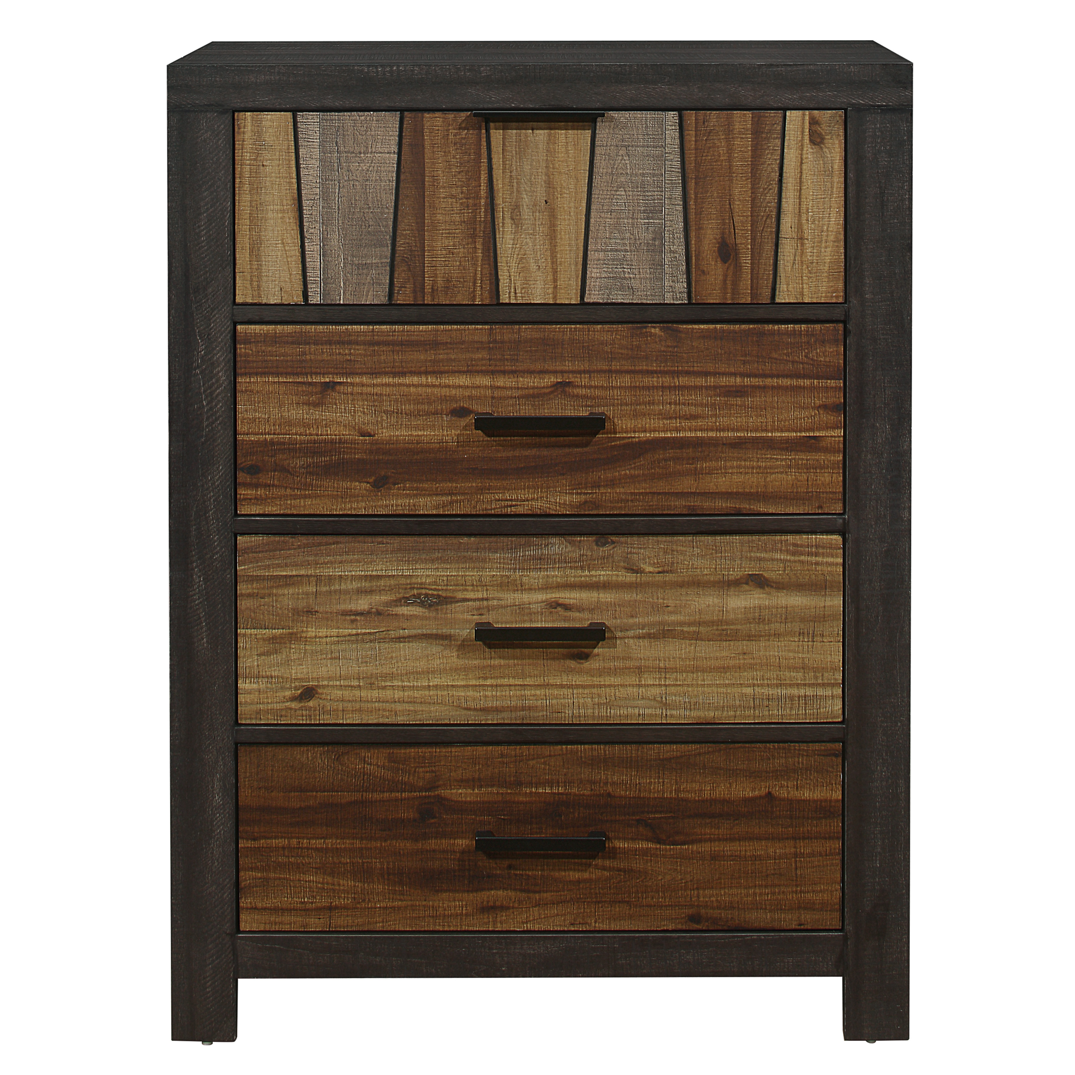 Home Elegance Cooper Brown Gray Chest