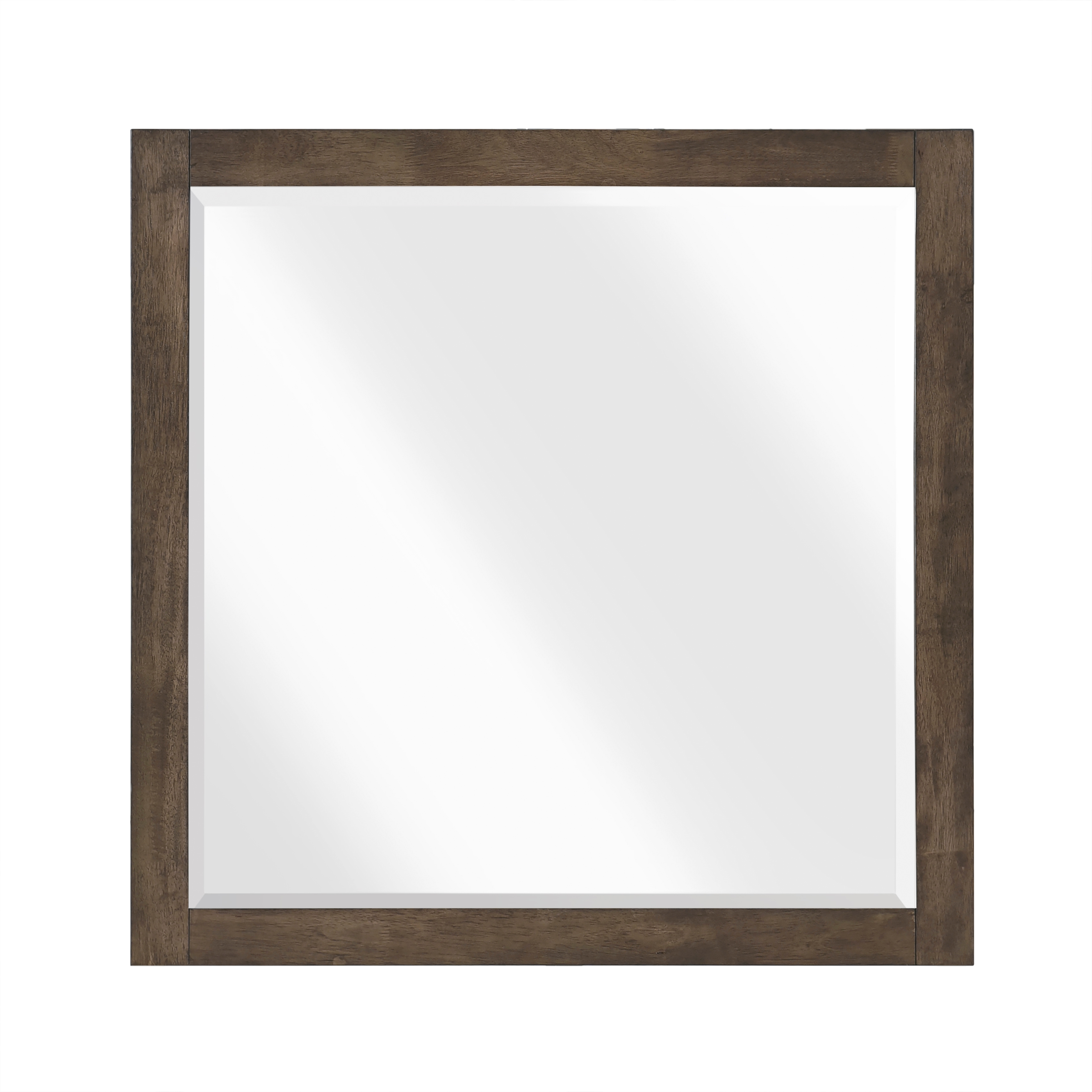 Home Elegance Emmett Brown Walnut Mirror