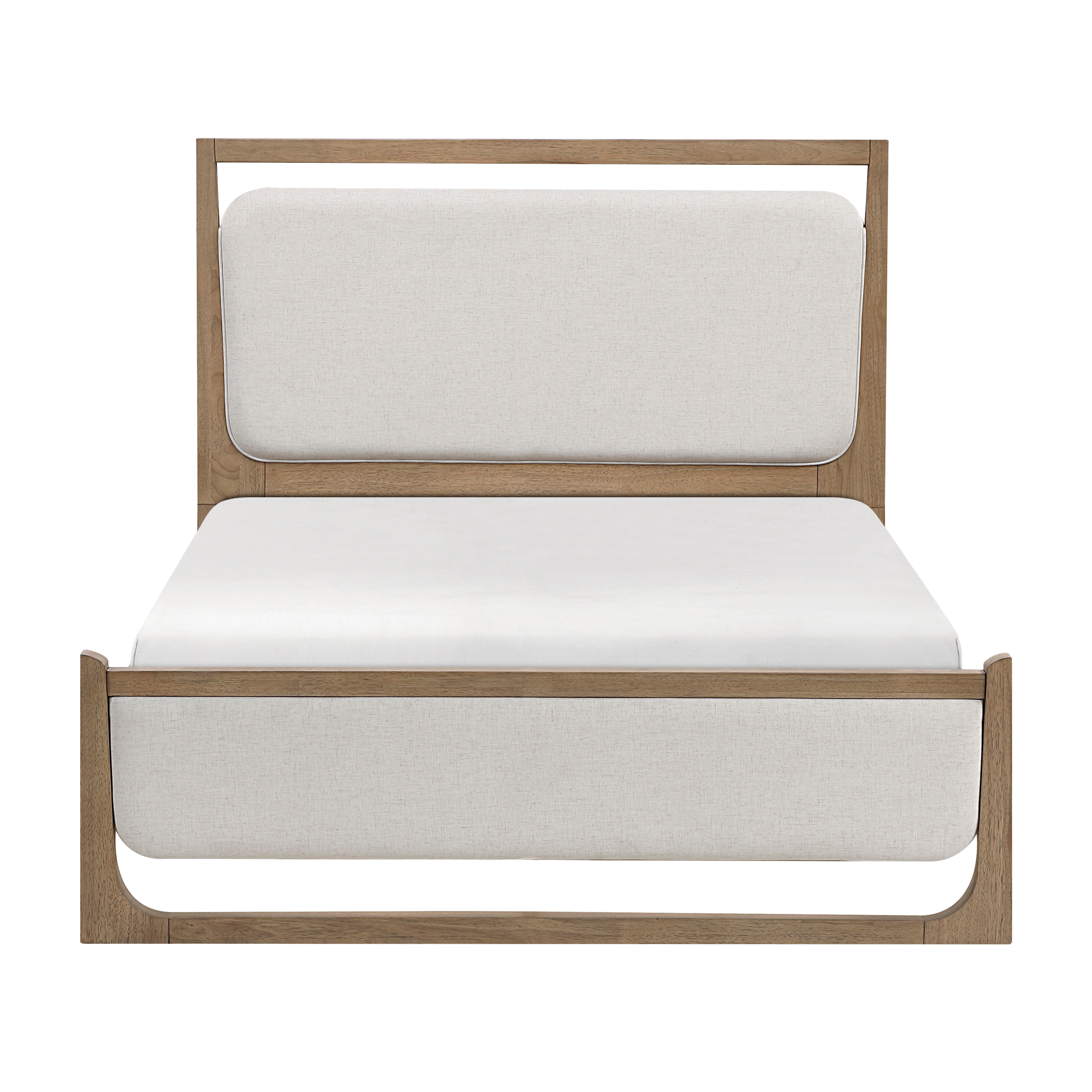Home Elegance Riley Natural Grey Queen Bed