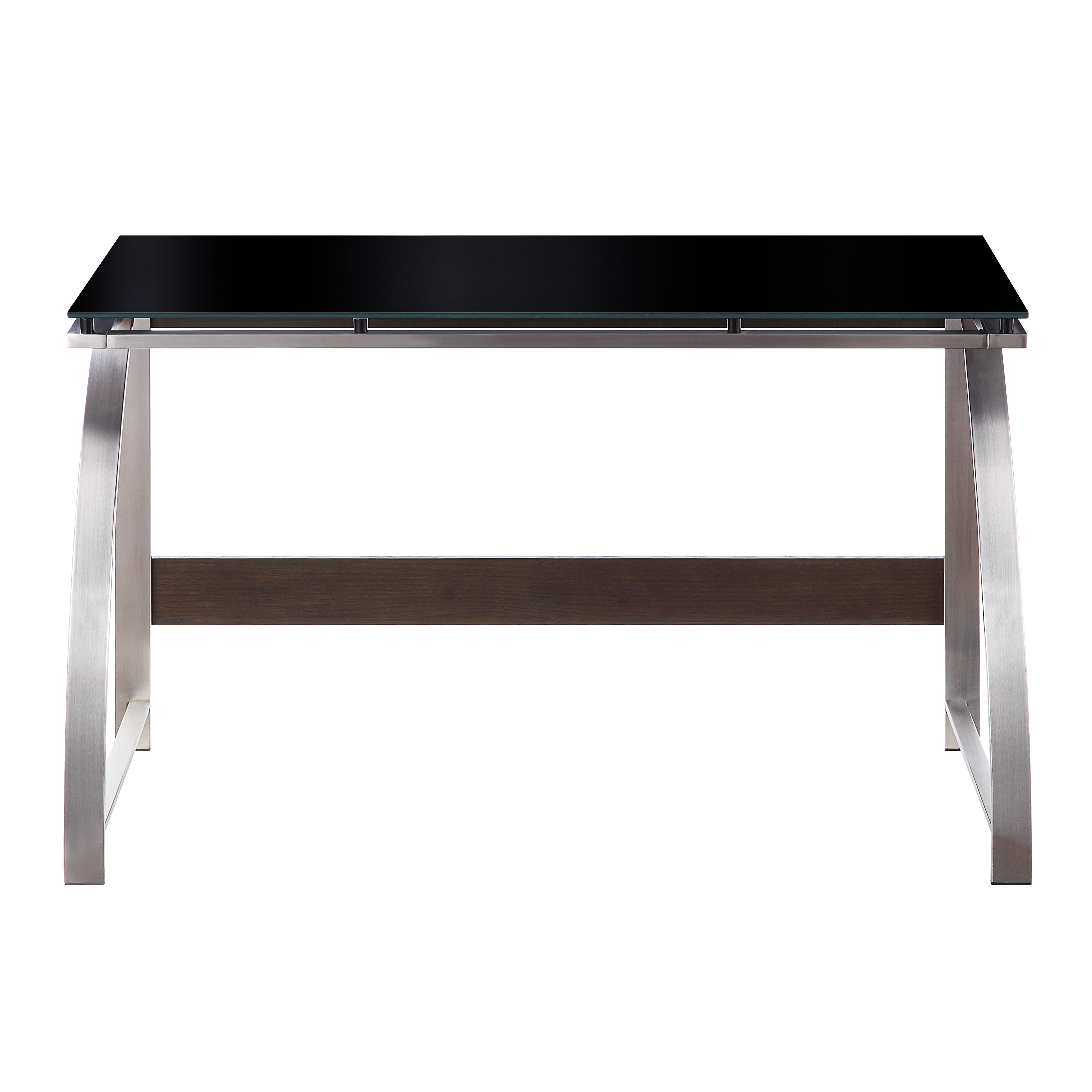 Home Elegance Tioga Brown Gold Silver Champagne Writing Desk