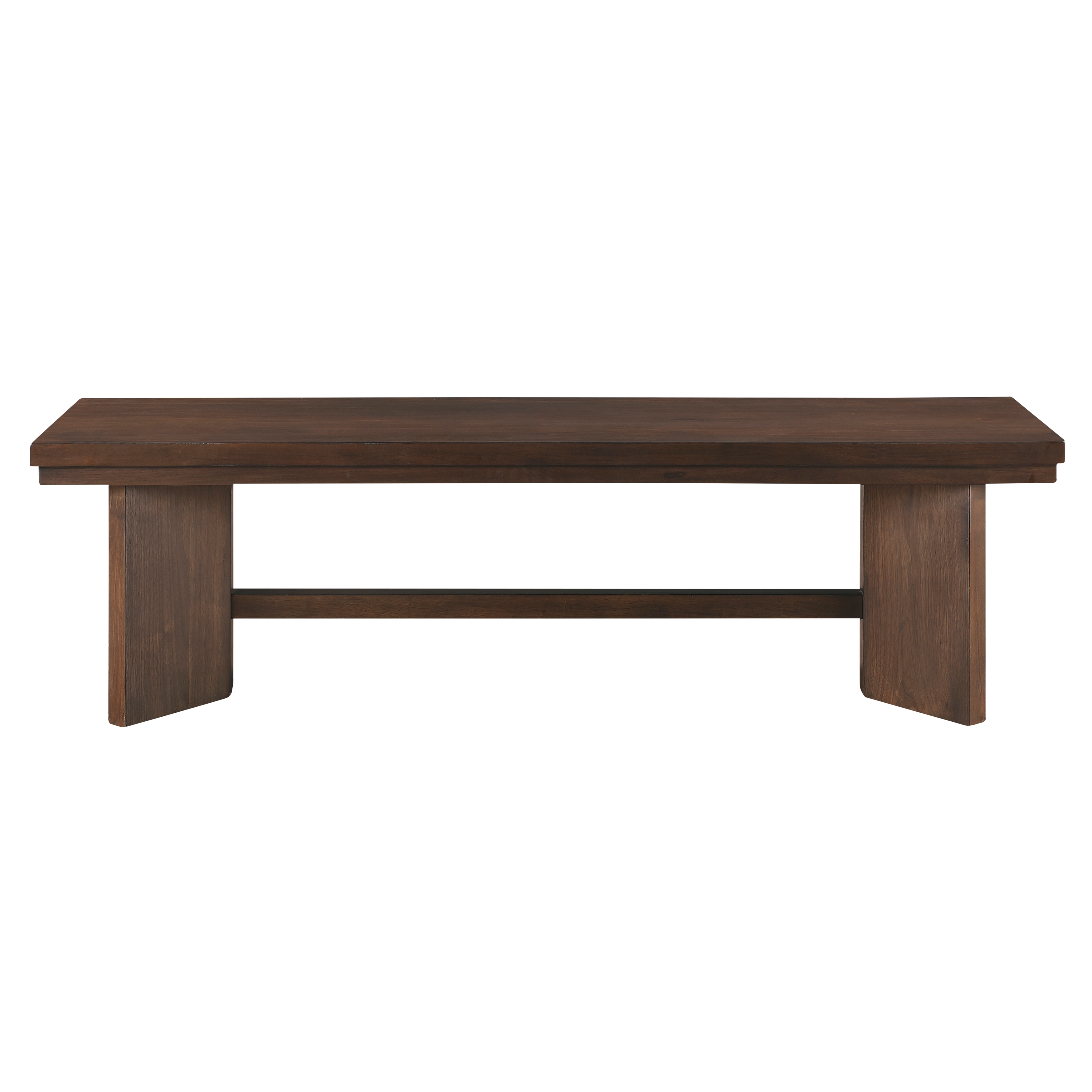 Home Elegance Franco Brown Walnut Bench