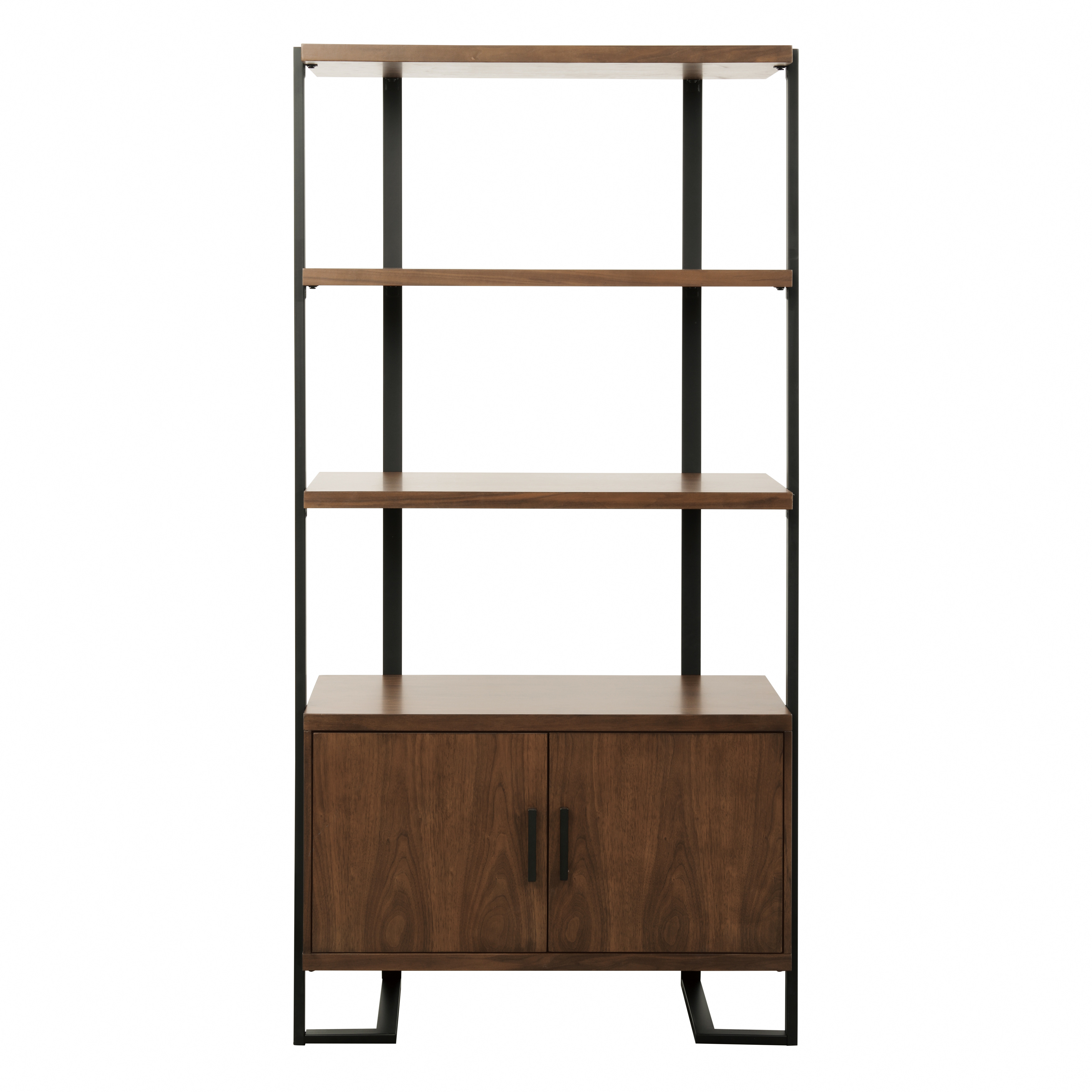 Home Elegance Sedley Brown Black Bookcase