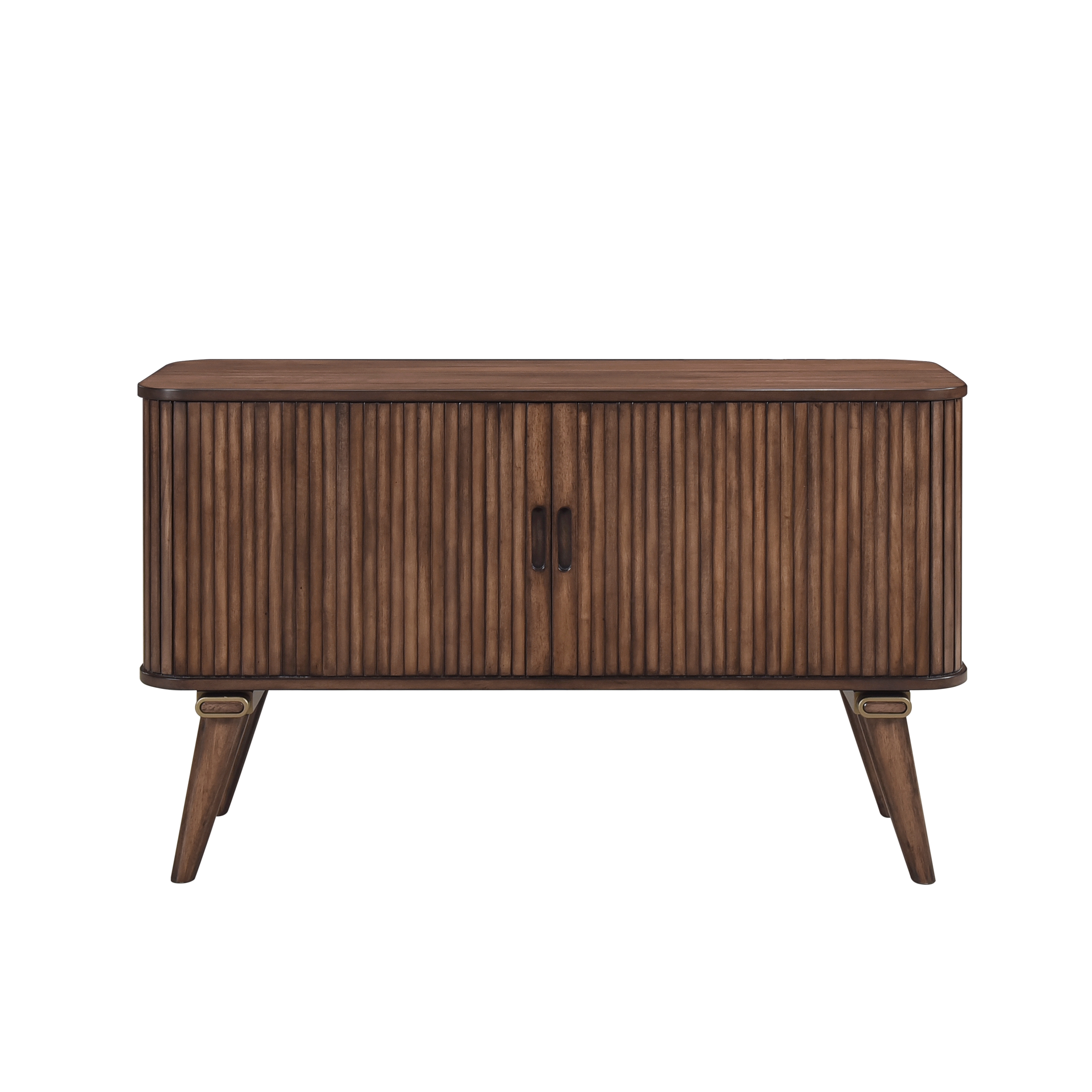 Home Elegance Monroe Brown Walnut Server