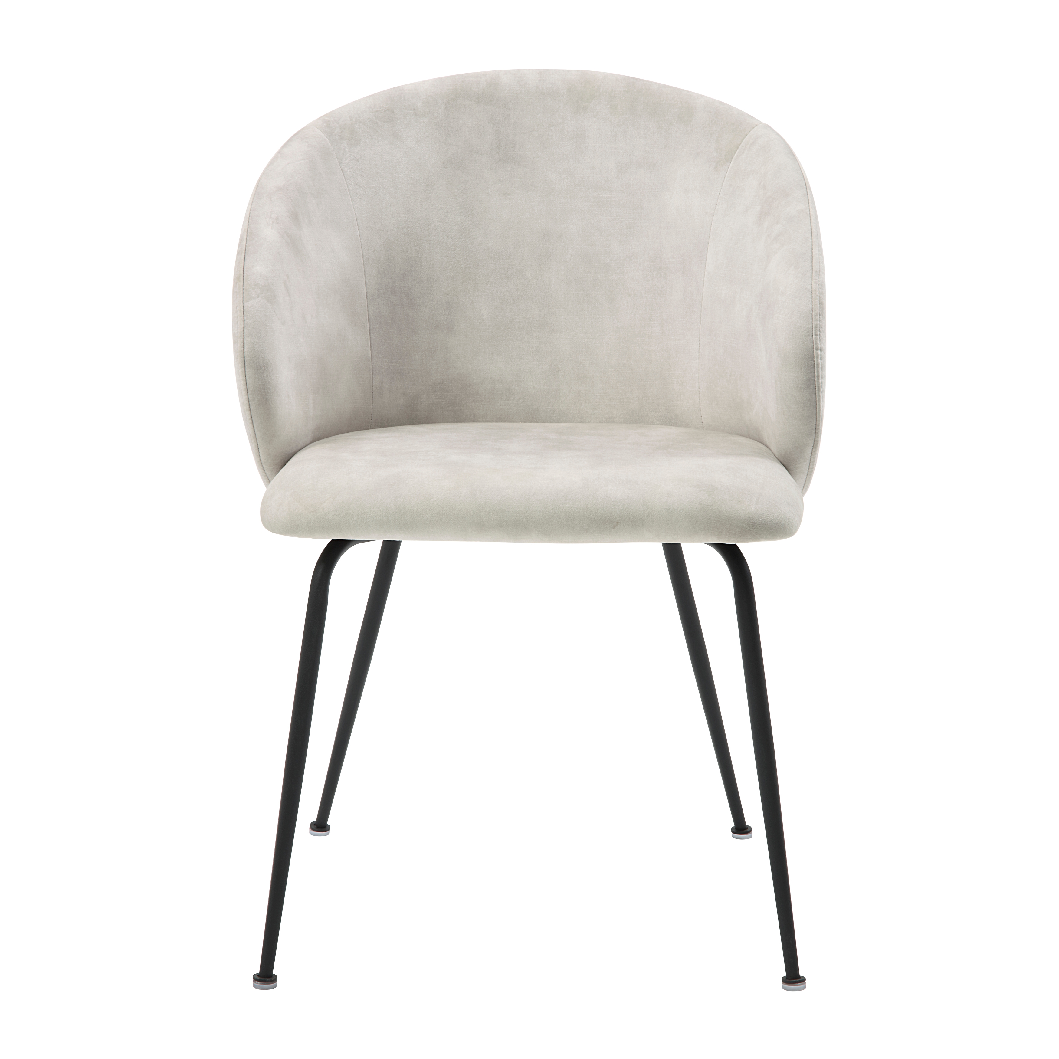 2 Home Elegance Cosimo Beige Black Side Chairs