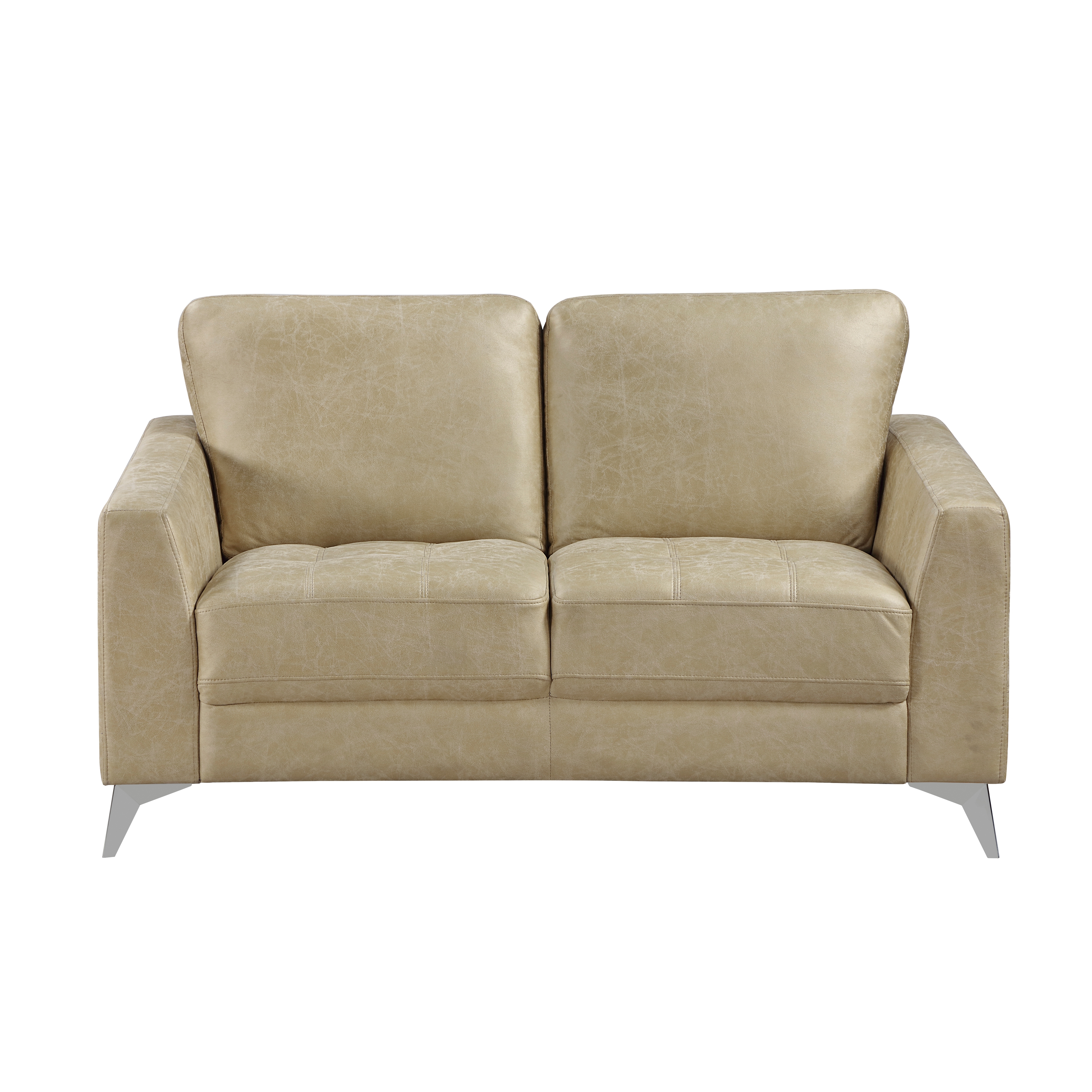 Home Elegance Cazon Brown Tan 3pc Living Room Set