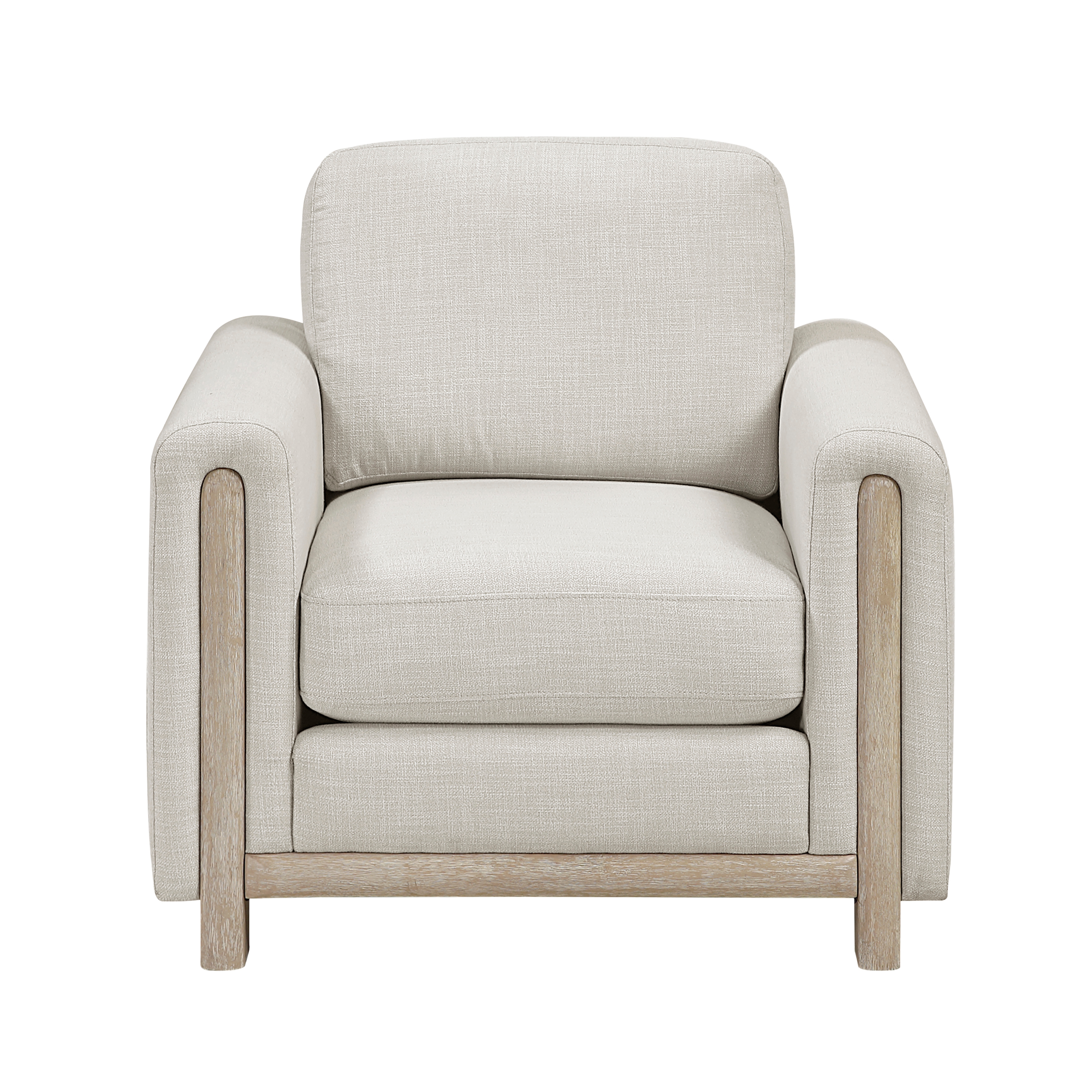 Home Elegance Echo Beige Chair HE-9756BE-1