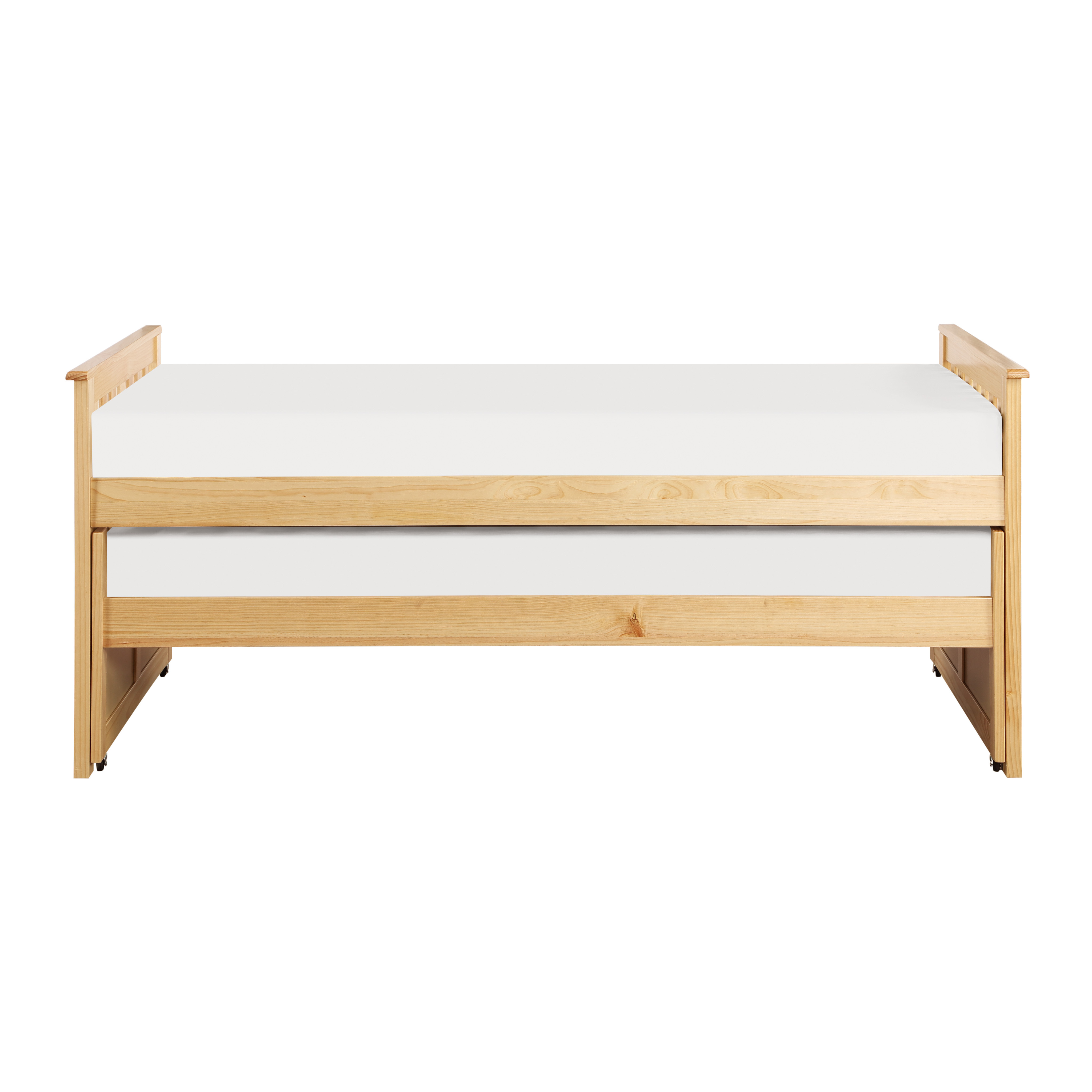 Home Elegance Bartly Natural Twin Twin Bed