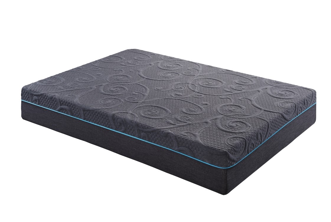 Home Elegance Mira Dark Gray 11 Inch Full Gel Infused Memory Foam Hybrid Ma...