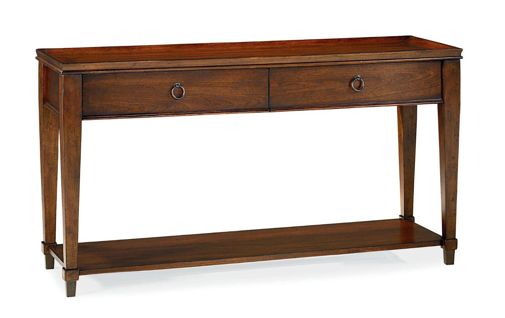 Hammary Sunset Valley Mahogany Mocha Sofa Table
