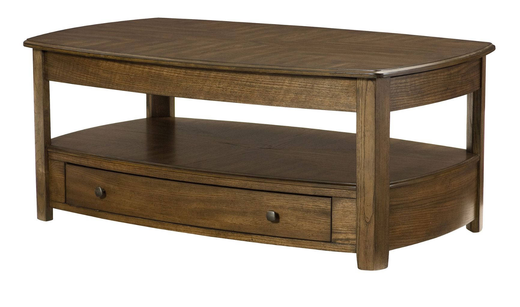 Hammary Primo Medium Stain Rectangular Lift Top Coffee Table