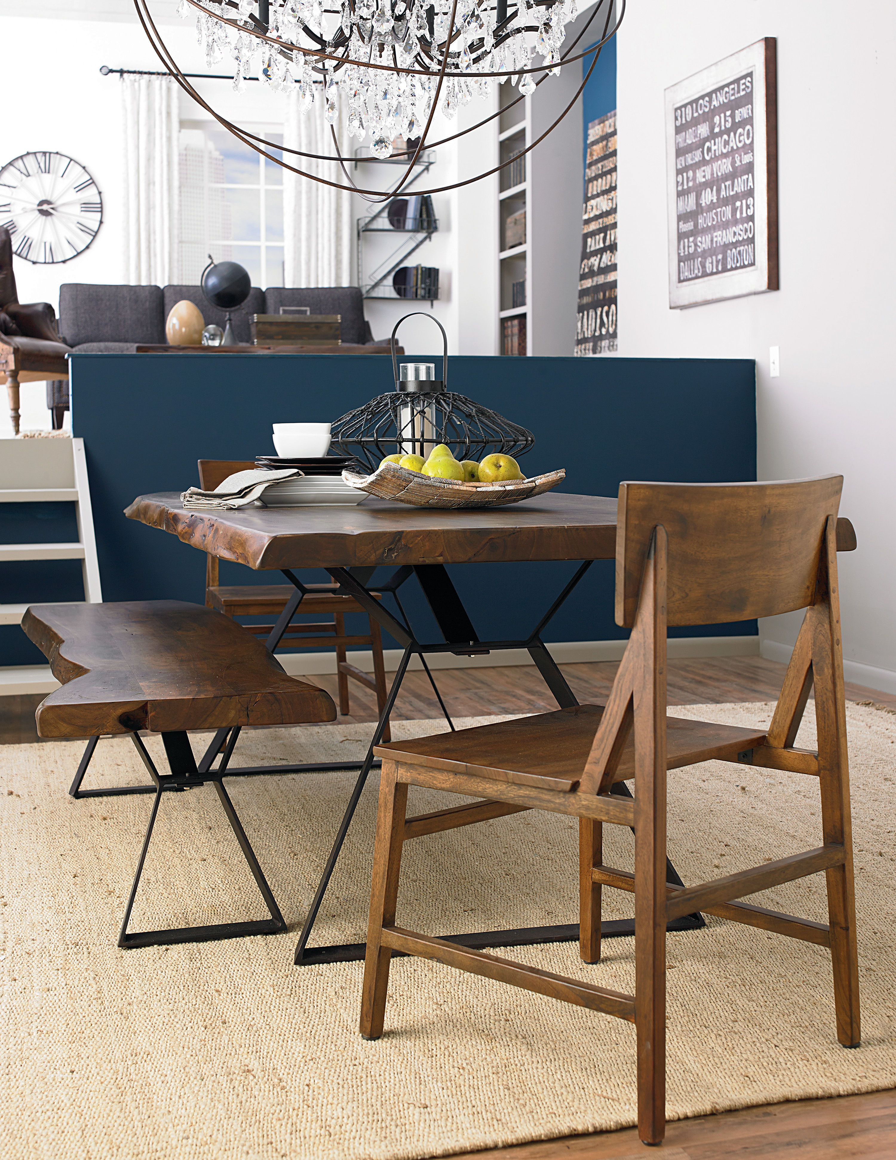 World Interiors Nottingham Dining Bench - Thumbnail 5