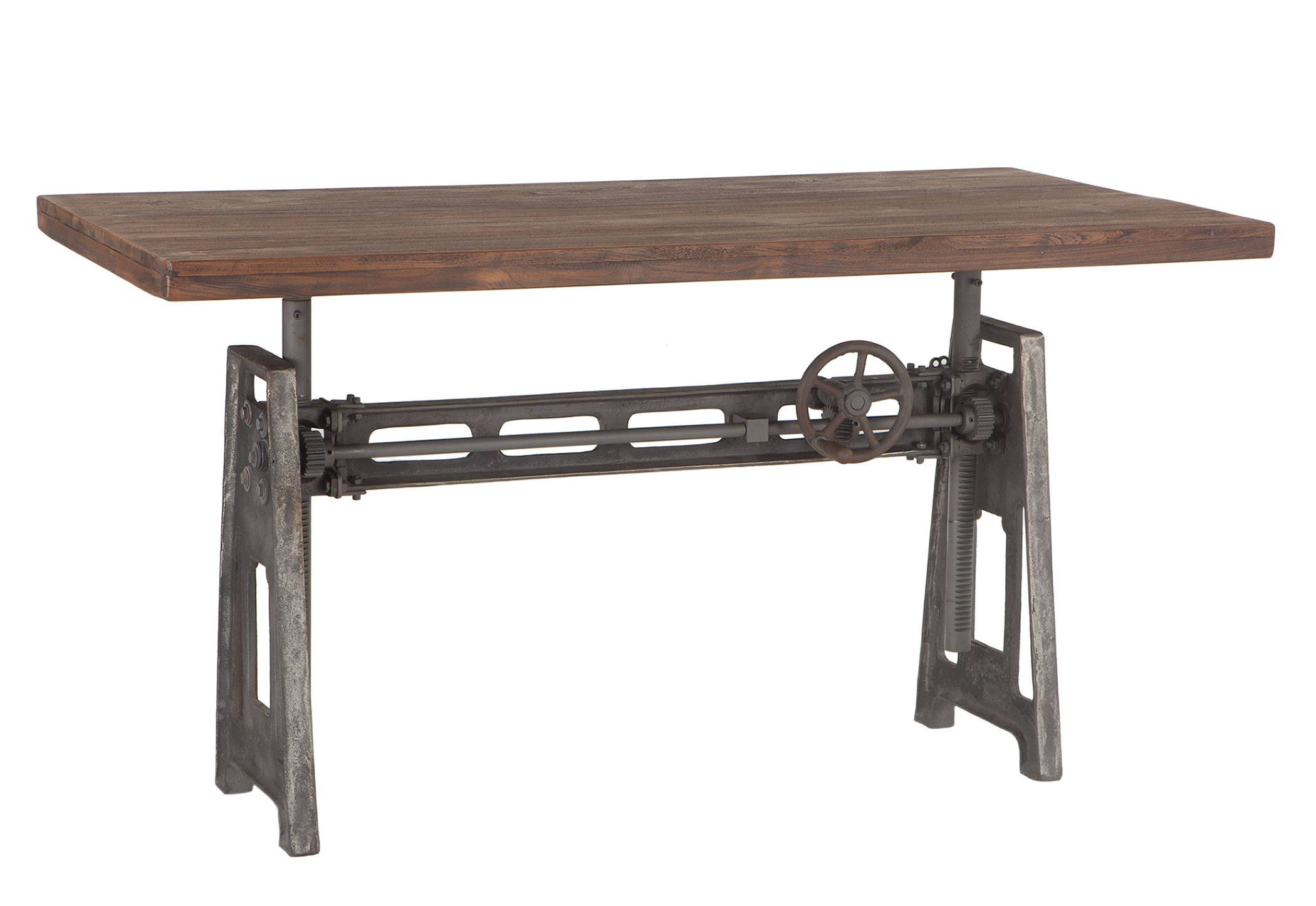 World Interiors Artezia Brown Adjustable Desk