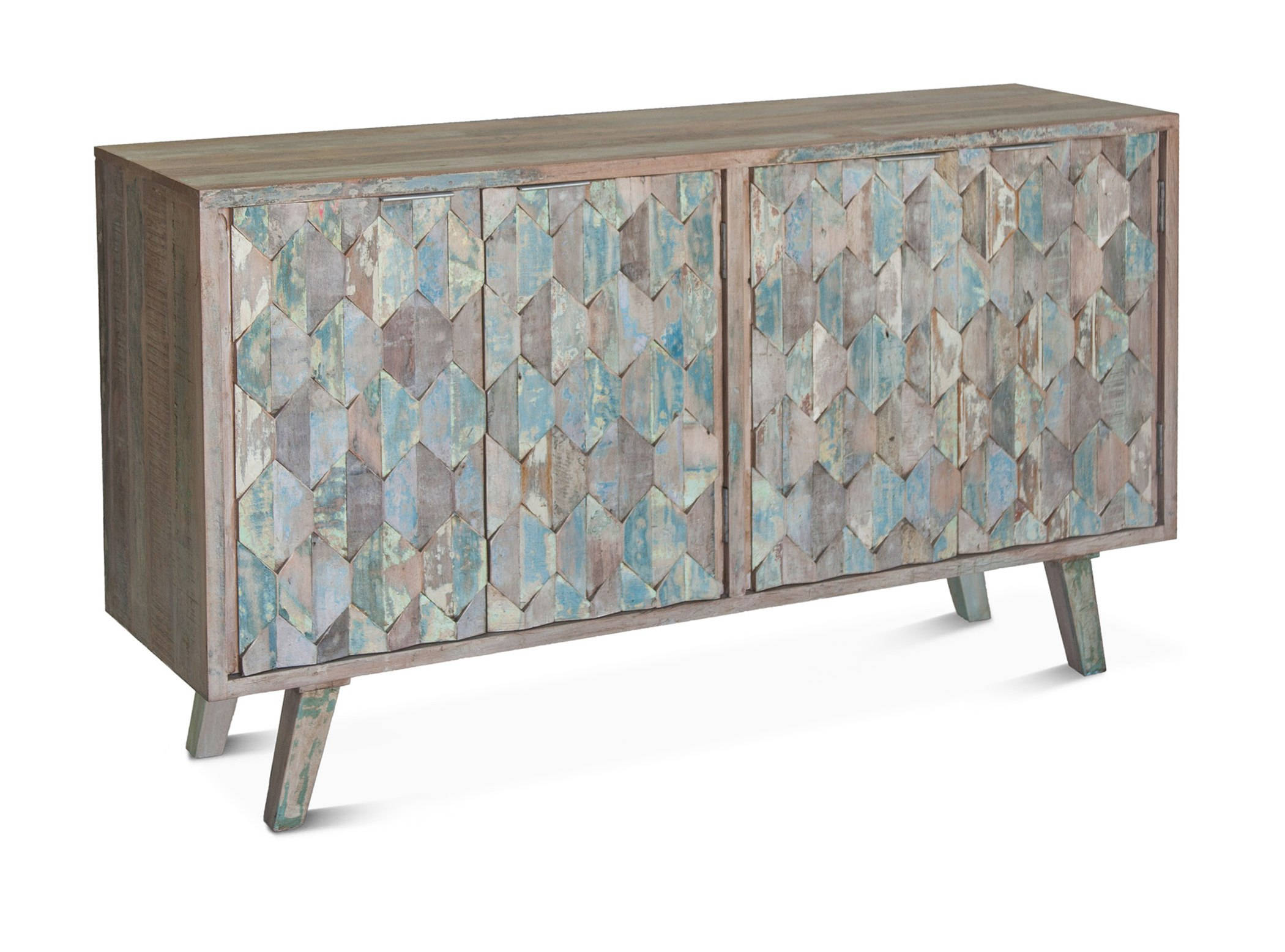 World Interiors Cordoba Teal 61 Inch Sideboard