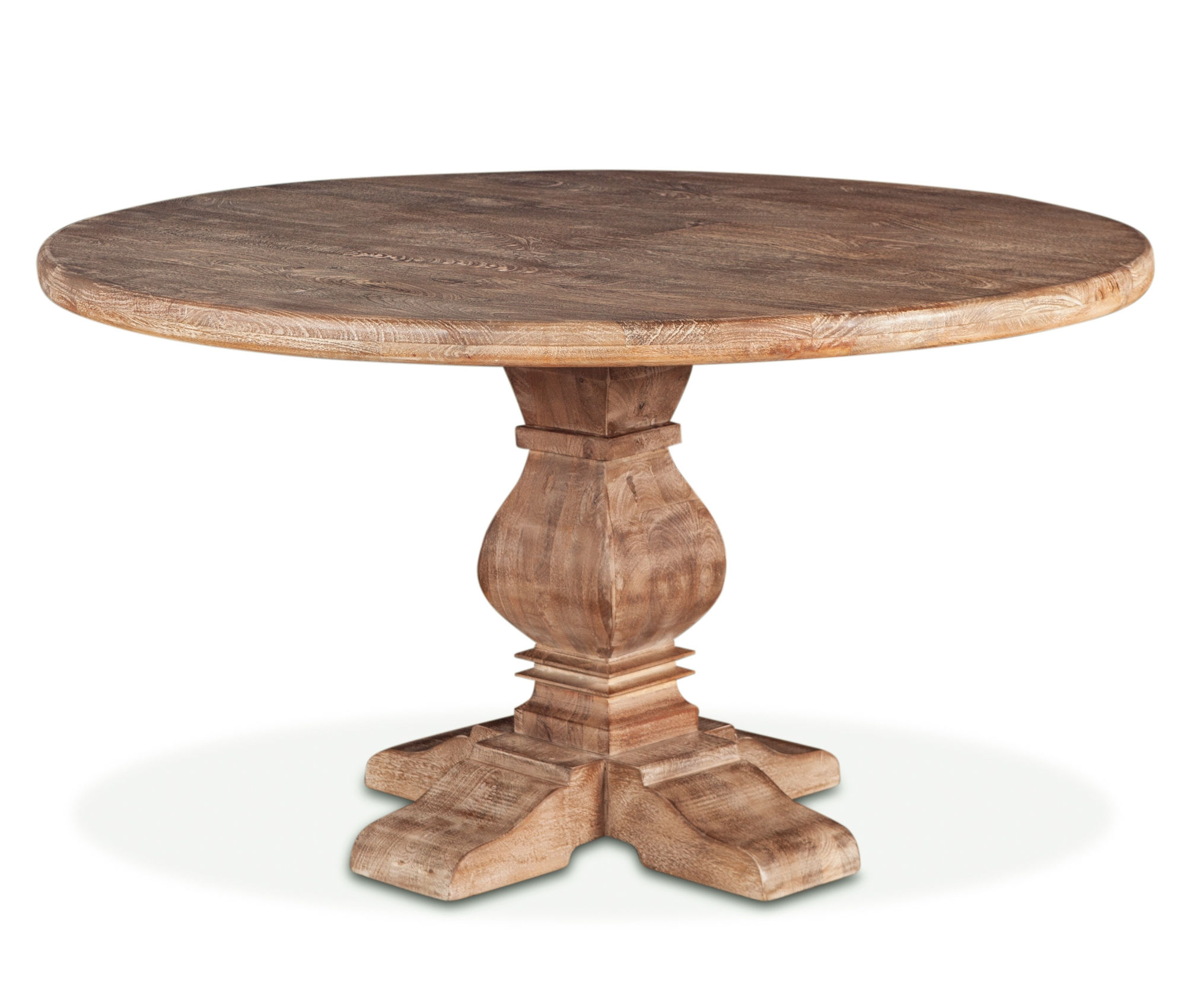World Interiors Pengrove Light Brown 48 Inch Round Dining Table