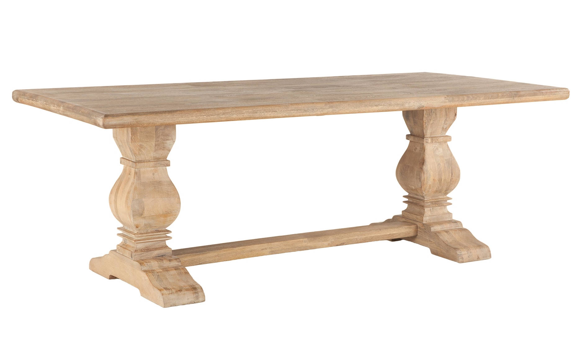 World Interiors Pengrove Light Brown 84 Inch Dining Table