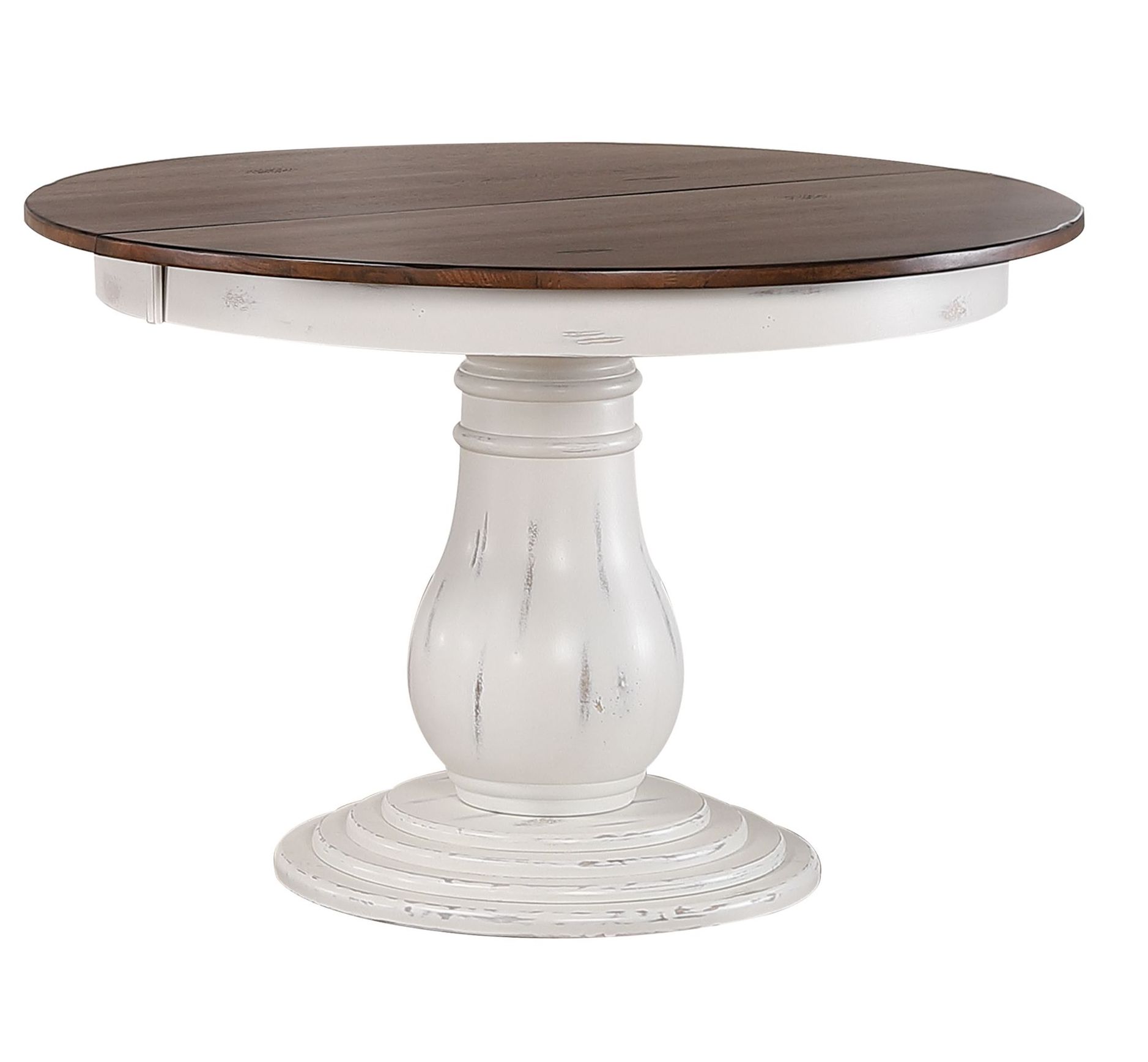 Iconic Furniture Distressed Brown Bella Dining Table