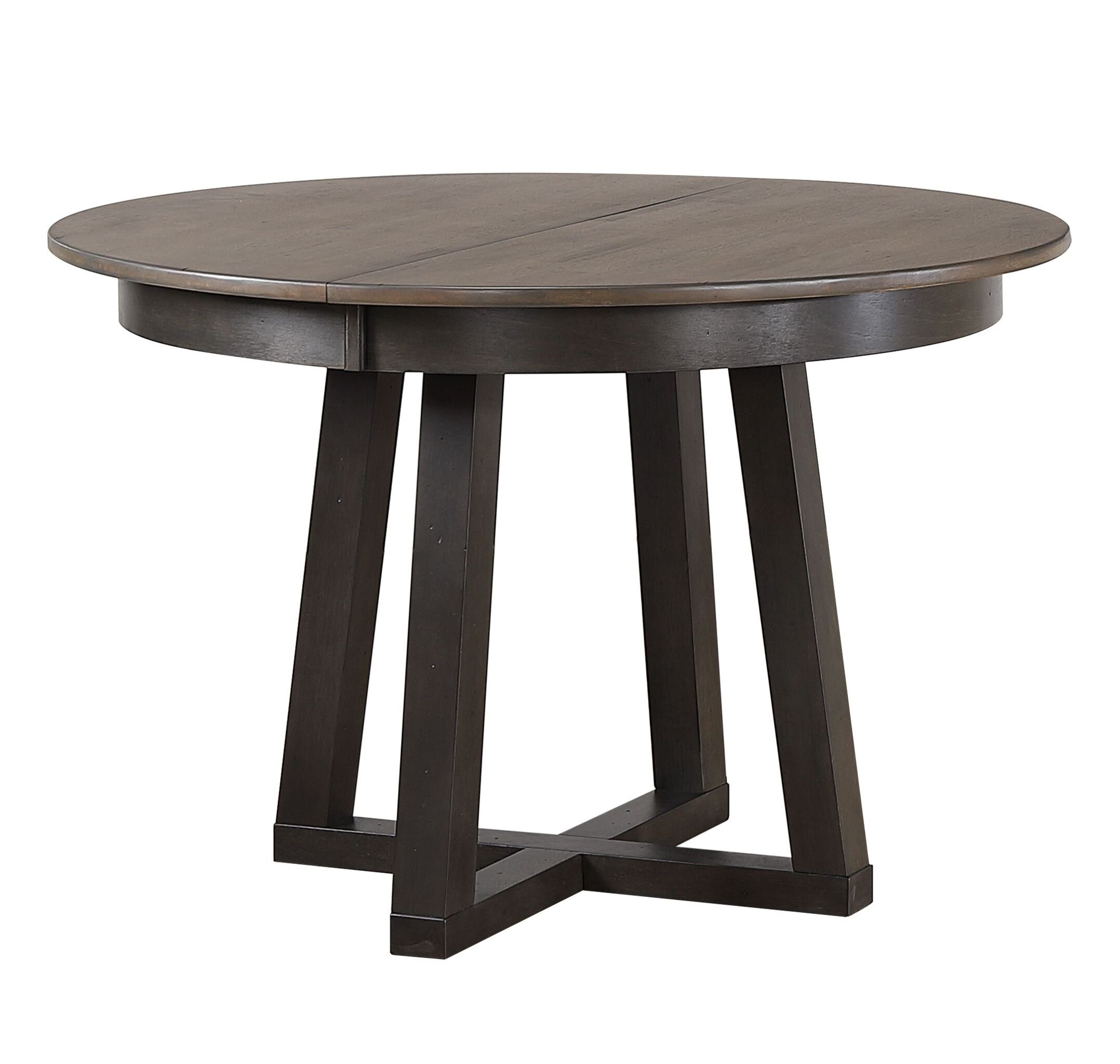 Iconic Furniture Grey Blackstone Cross Pedestal Dining Table