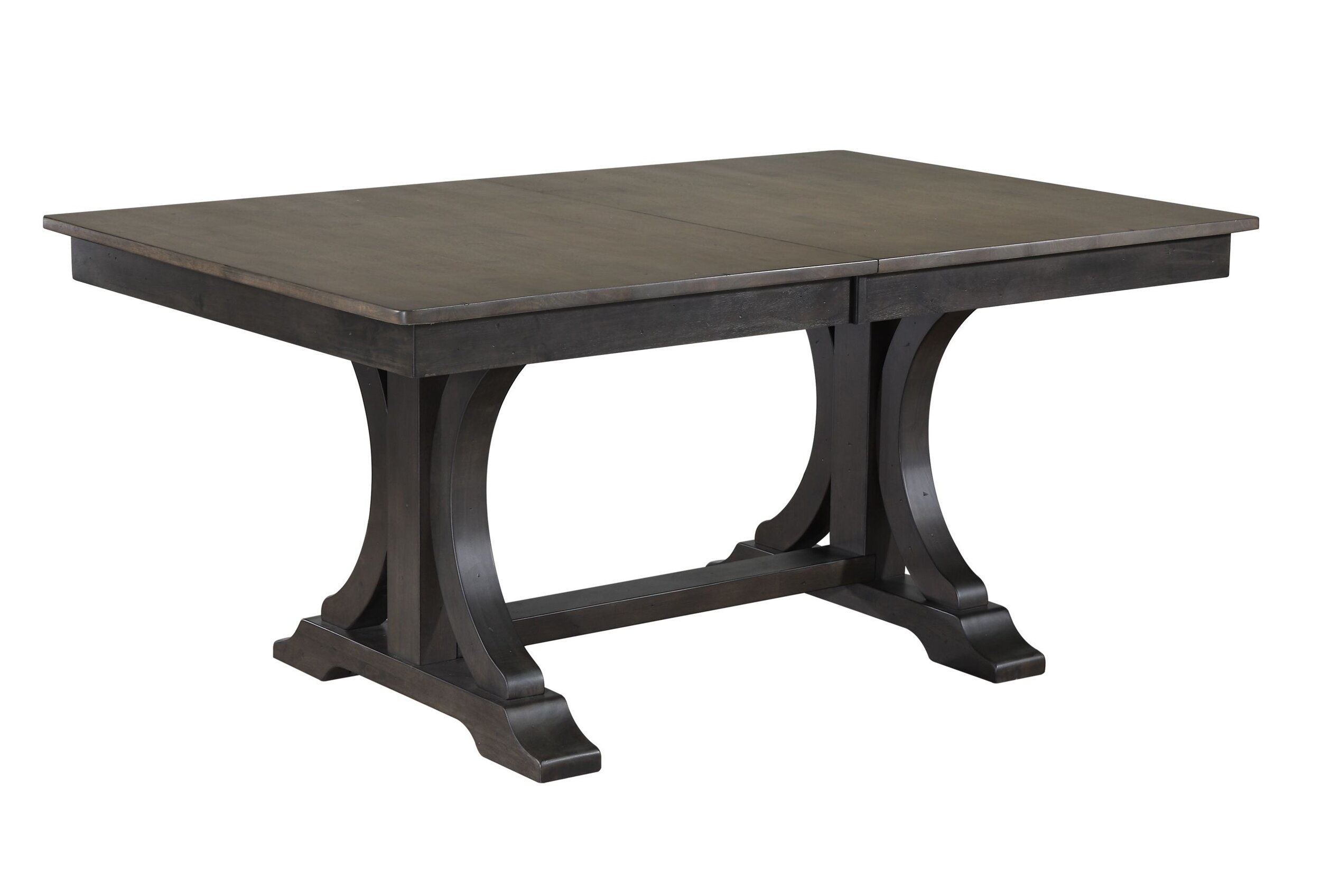 Iconic Furniture Grey Blackstone Double Pedestal Table