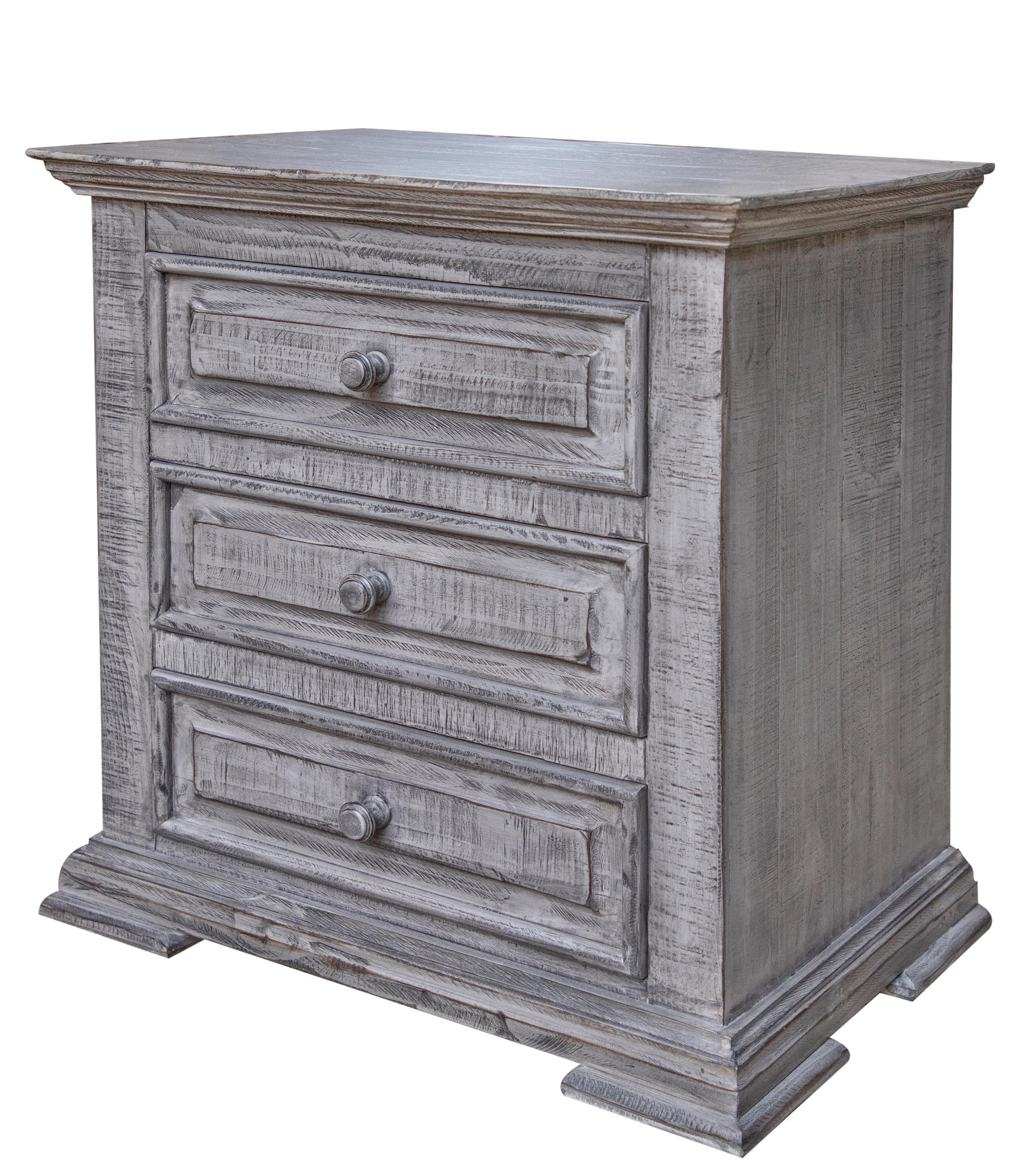 3 Drawer Nightstand