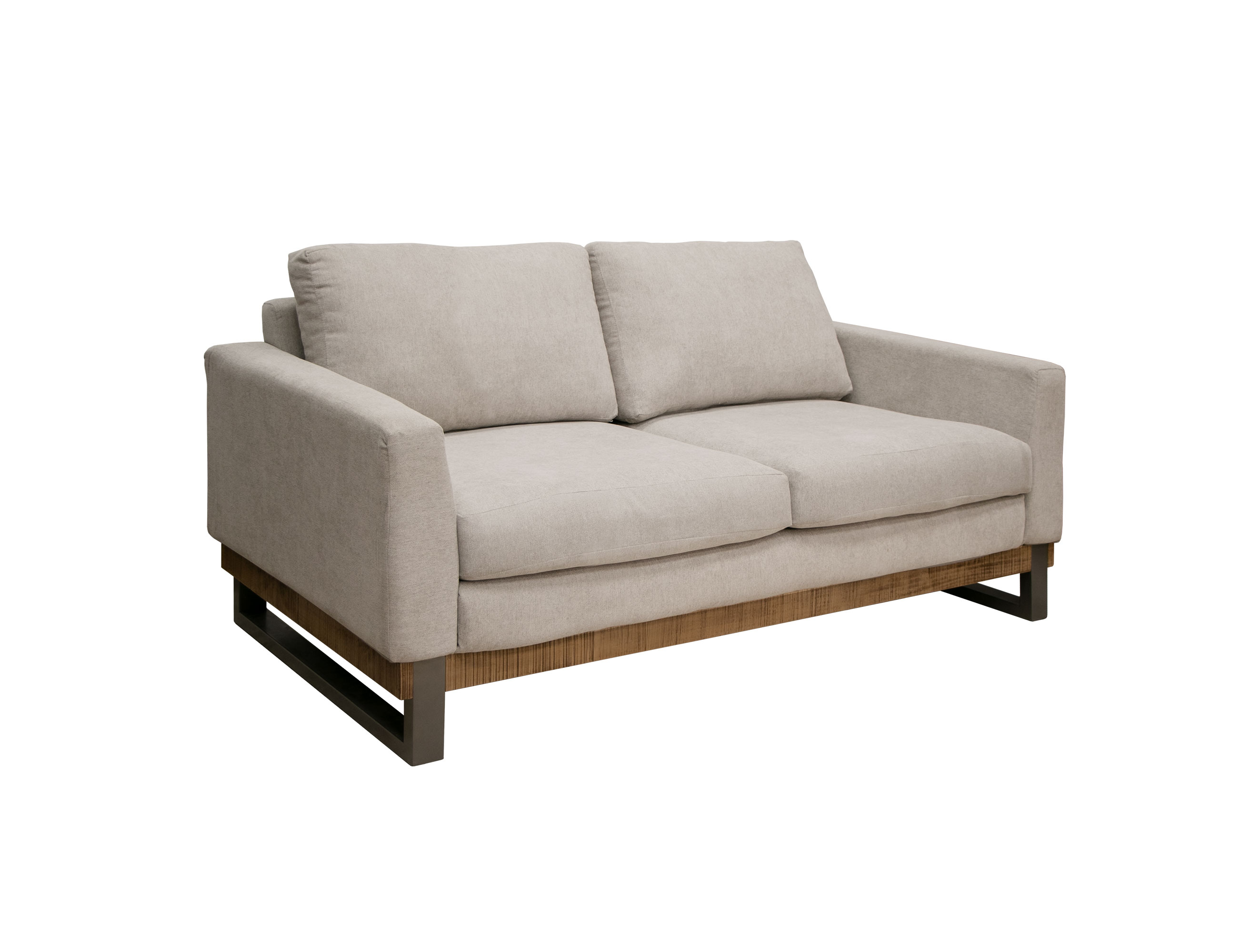 IFD Mita Agreeable Gray Loveseat
