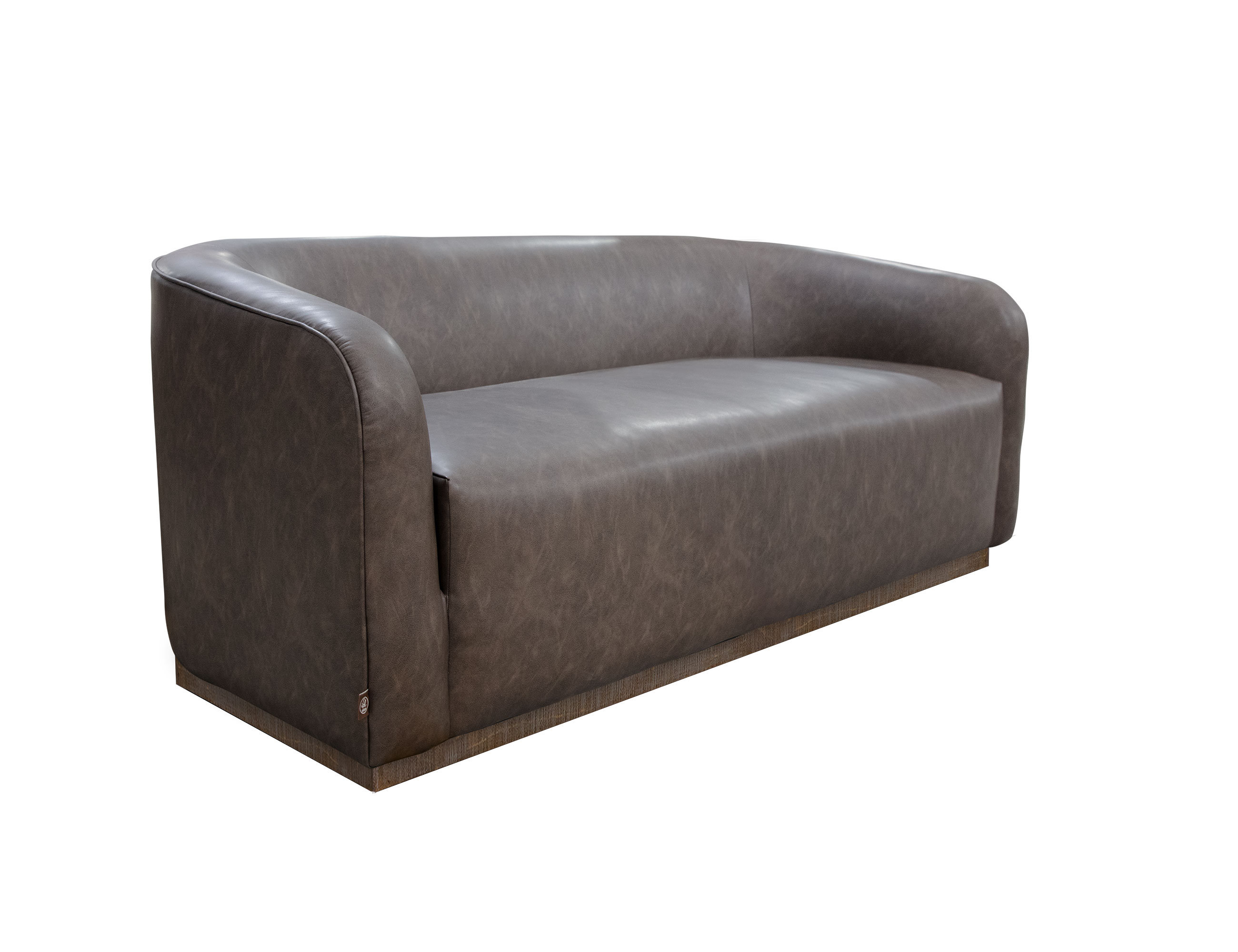 IFD Suomi Chocolate Brown Loveseat