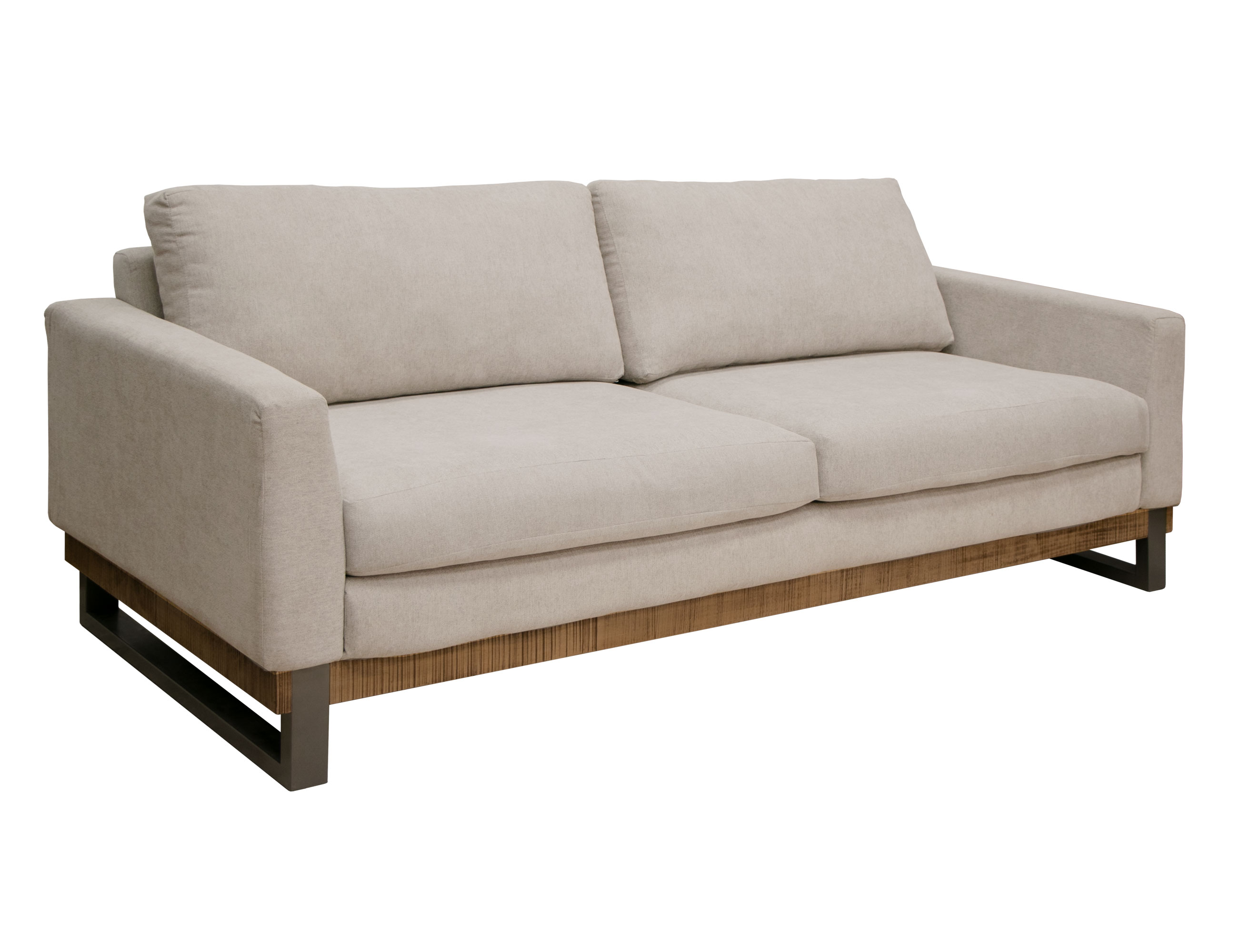 IFD Mita Agreeable Gray 3pc Living Room Set
