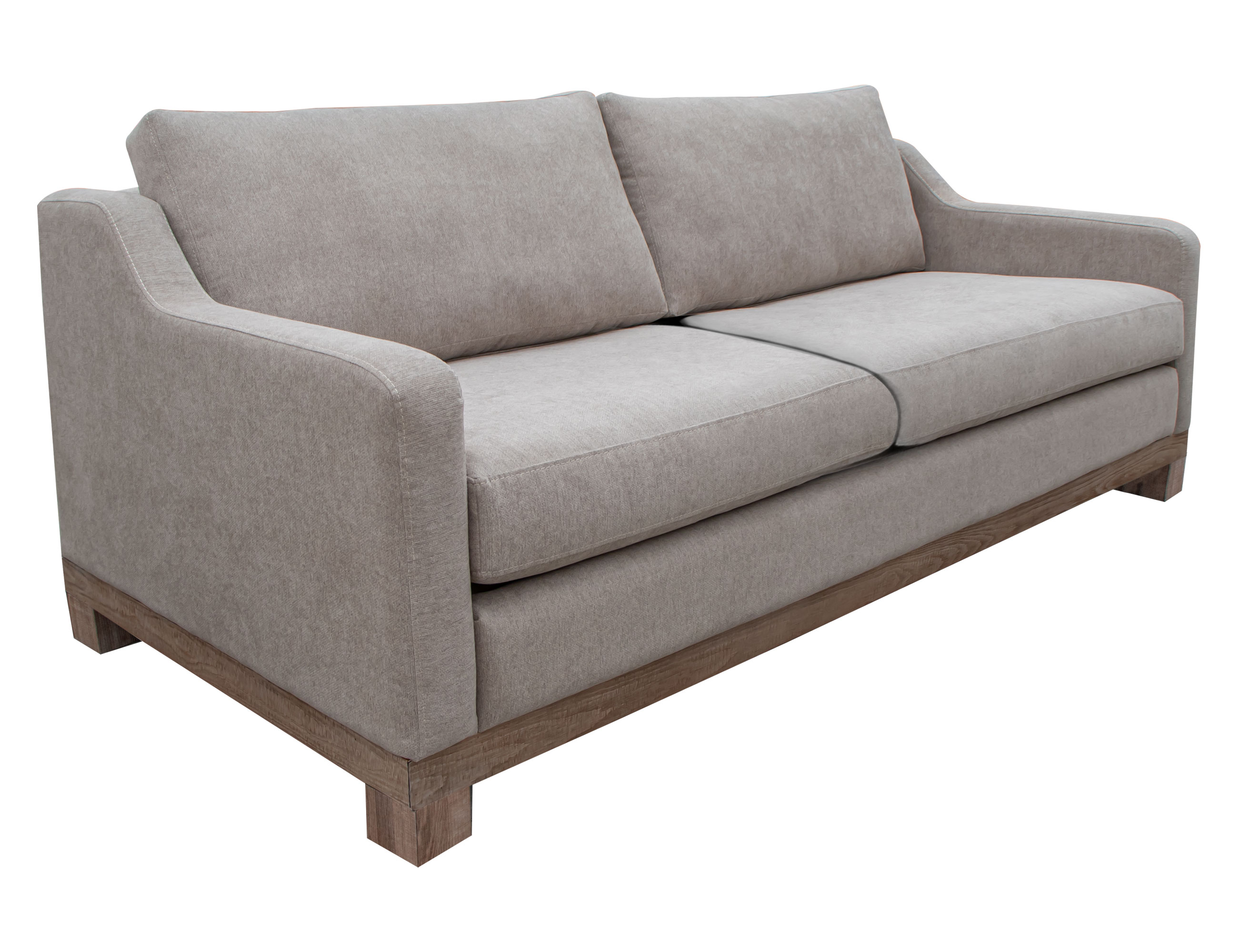 IFD Samba Almond Gray Modern 2pc Living Room Set