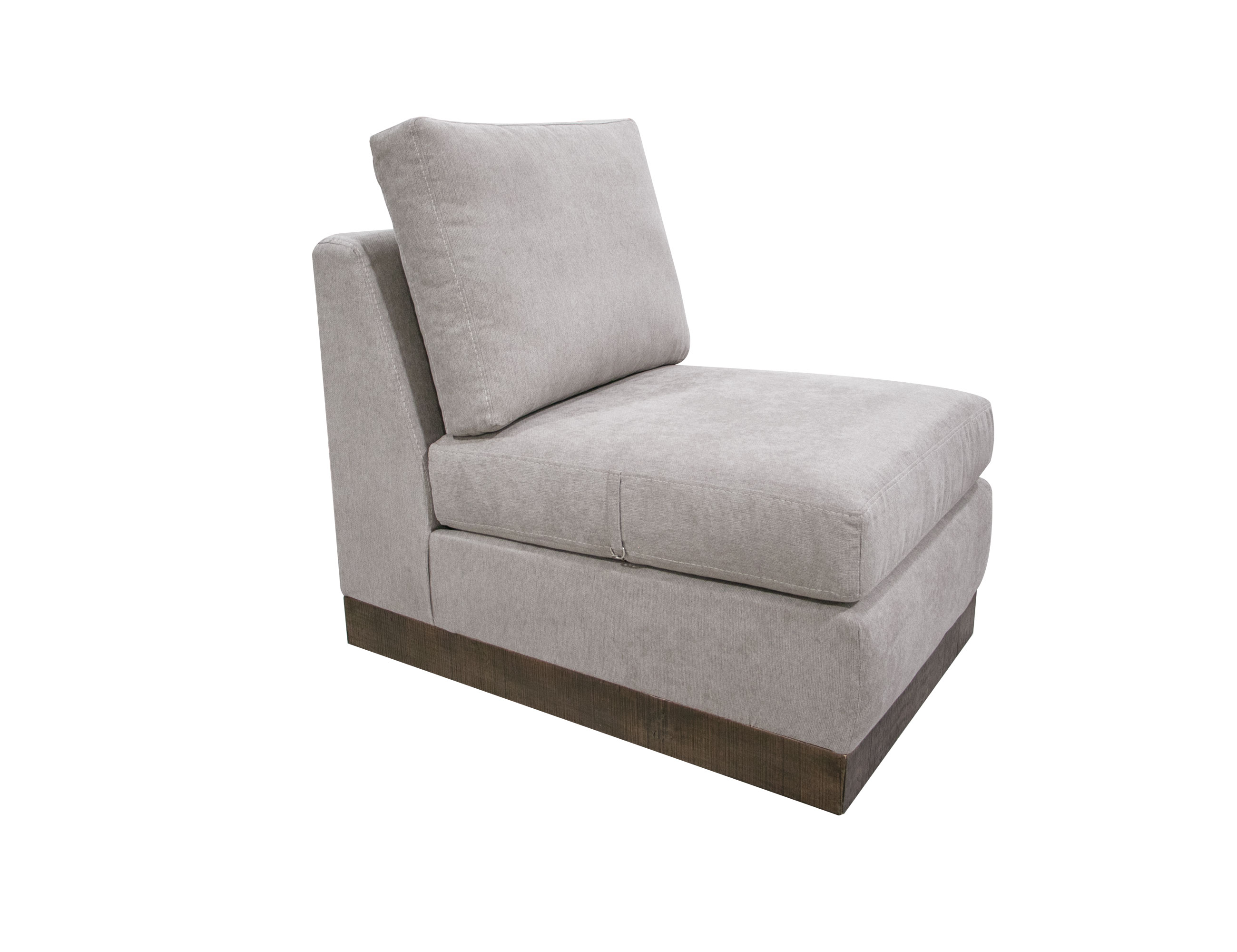 IFD Georgia Almond Gray 5pc Sectionals