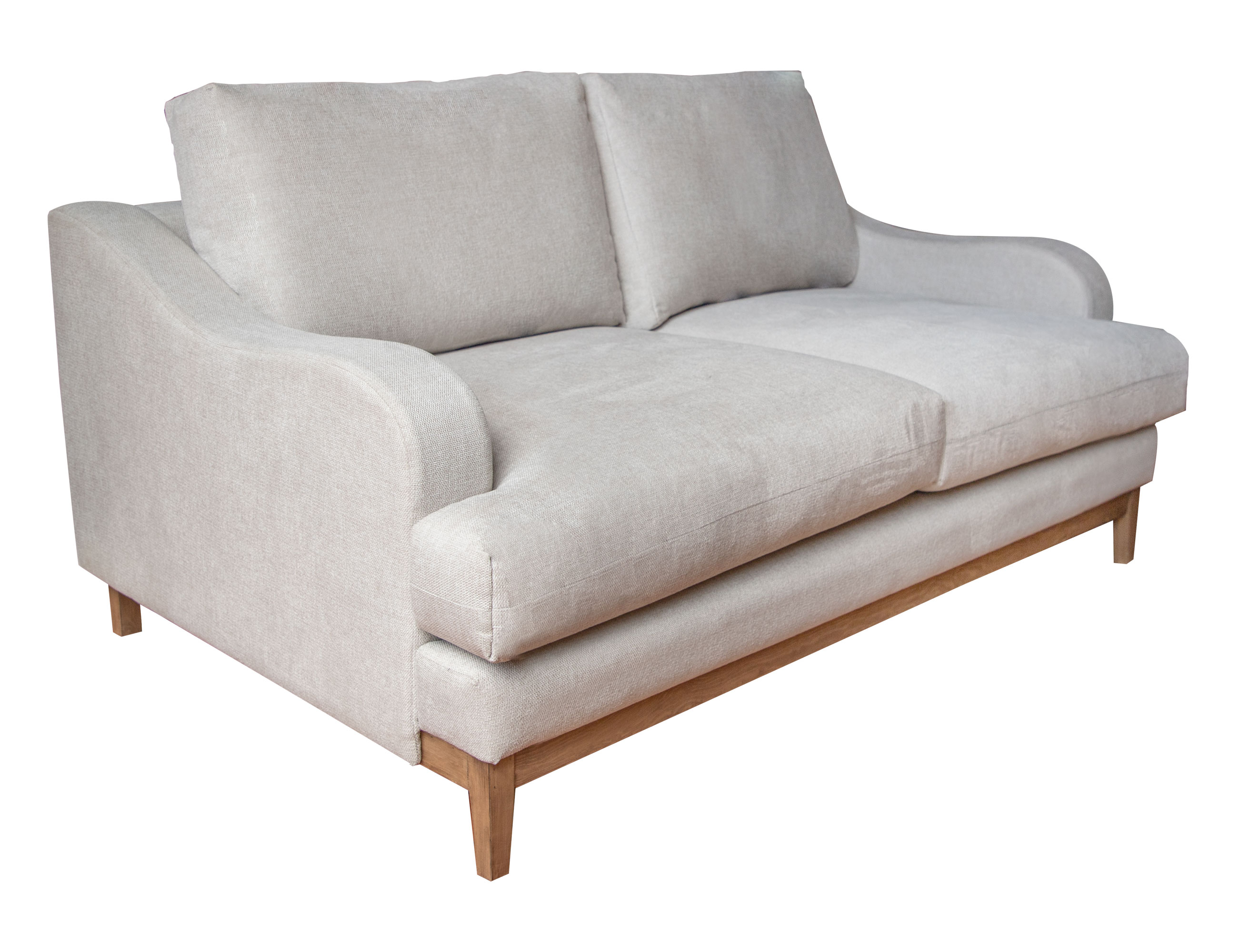 IFD Alfa Agreeable Gray Loveseat