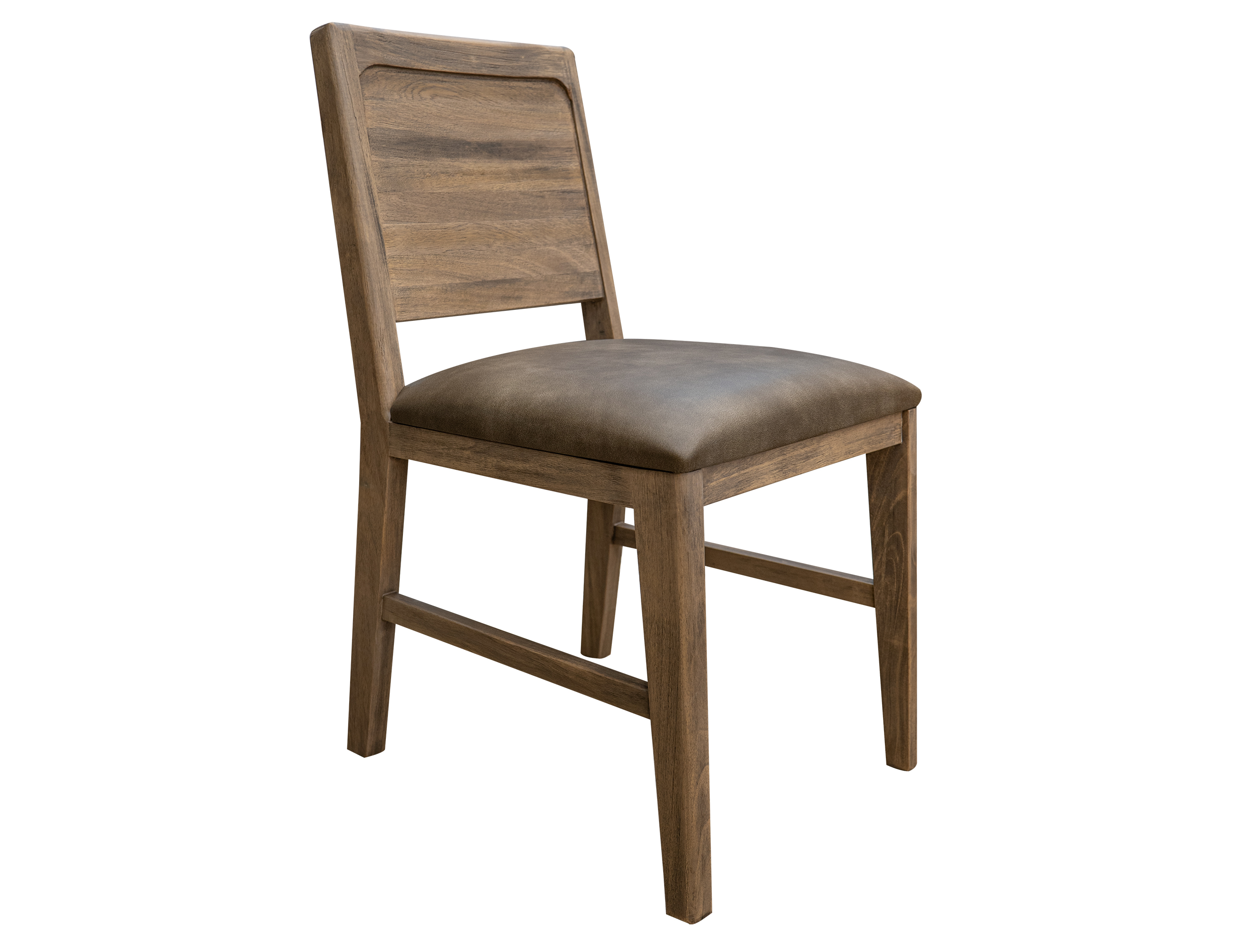 2 IFD Xel Ha Almond Brown Upholstered Seat Chairs