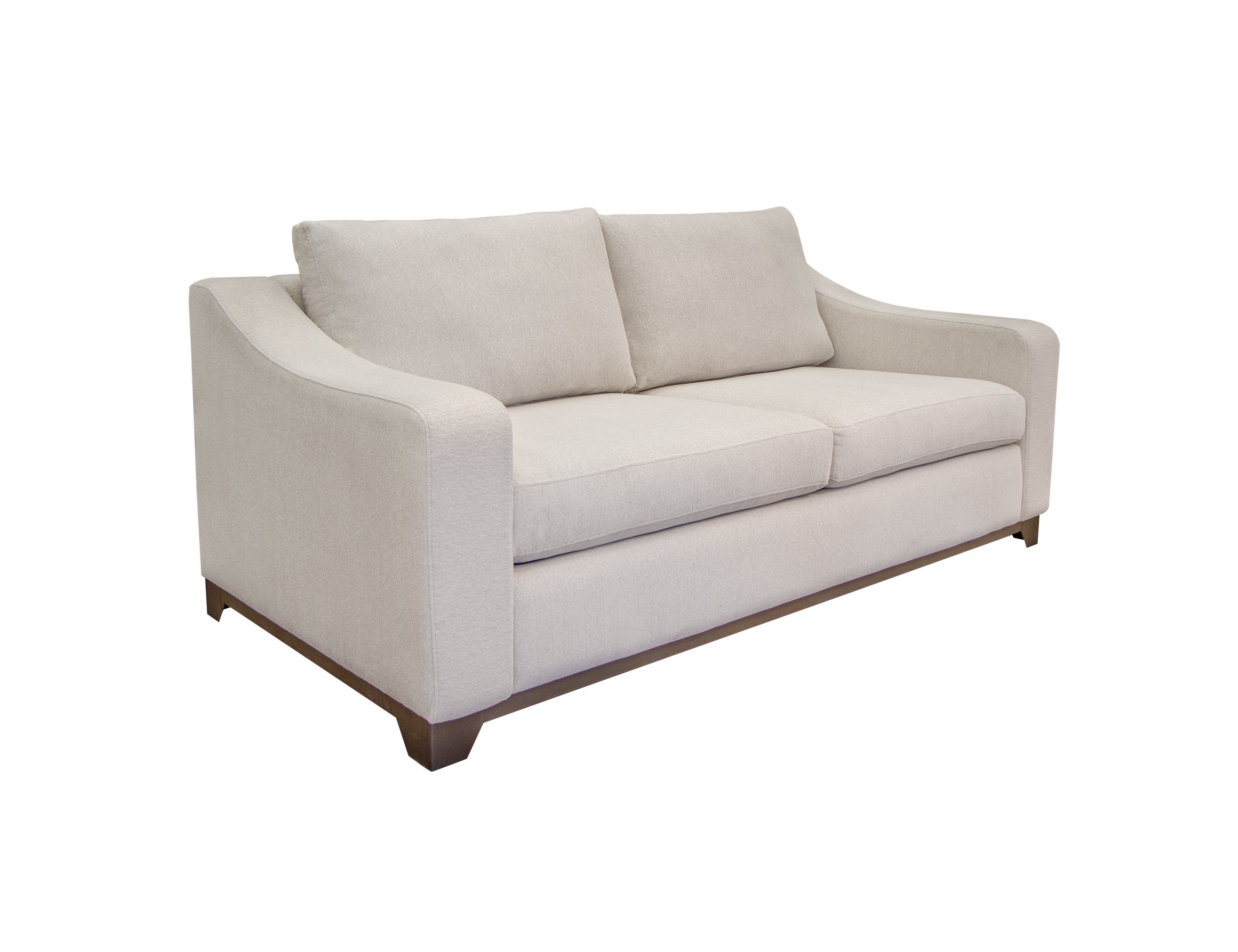 Wooden Frame & Base, Loveseat