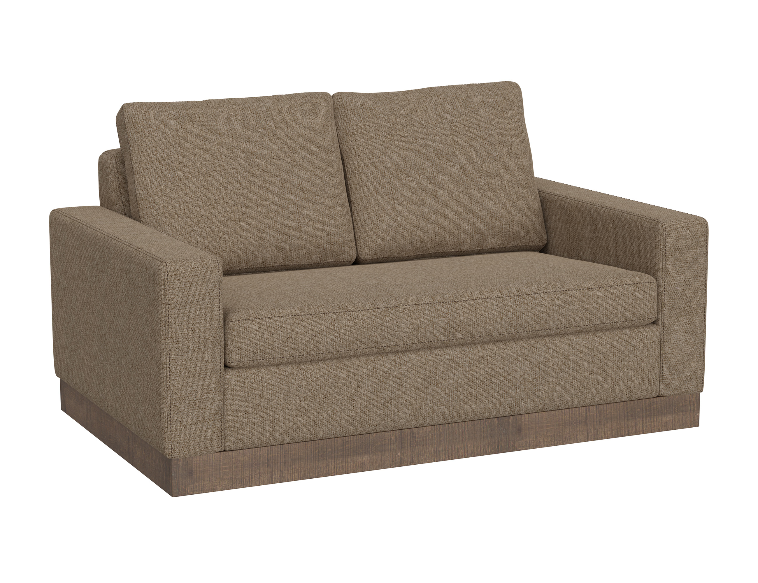 IFD Georgia Camel Brown Loveseat