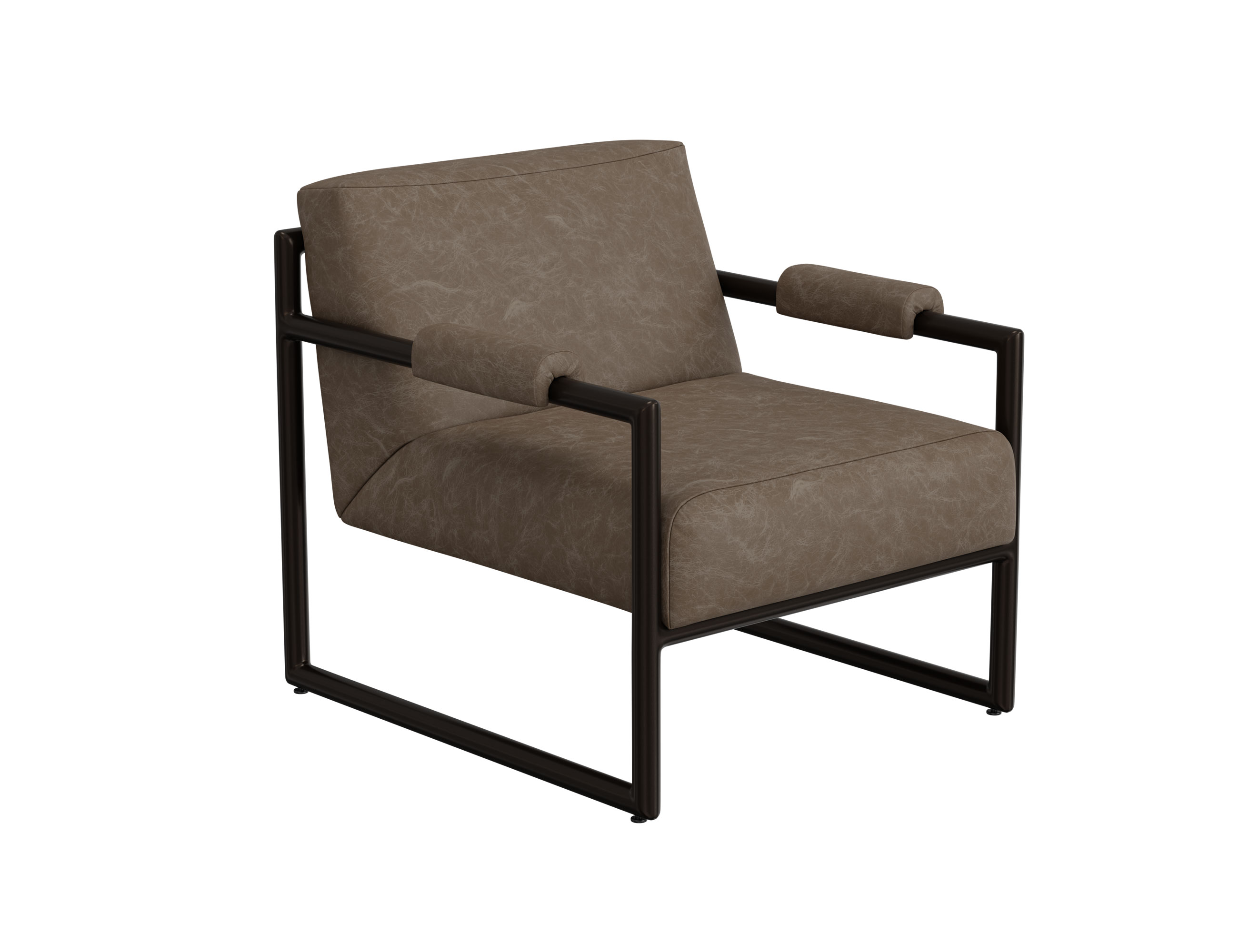IFD Galena White Smoke Armchair