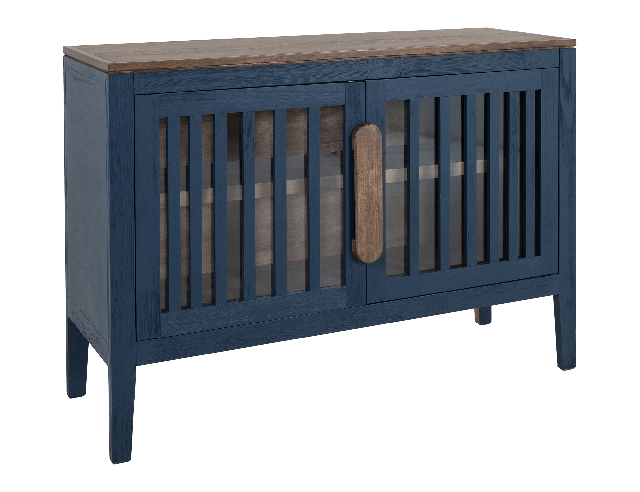 IFD Autumn Indigo Blue 2 Door Console