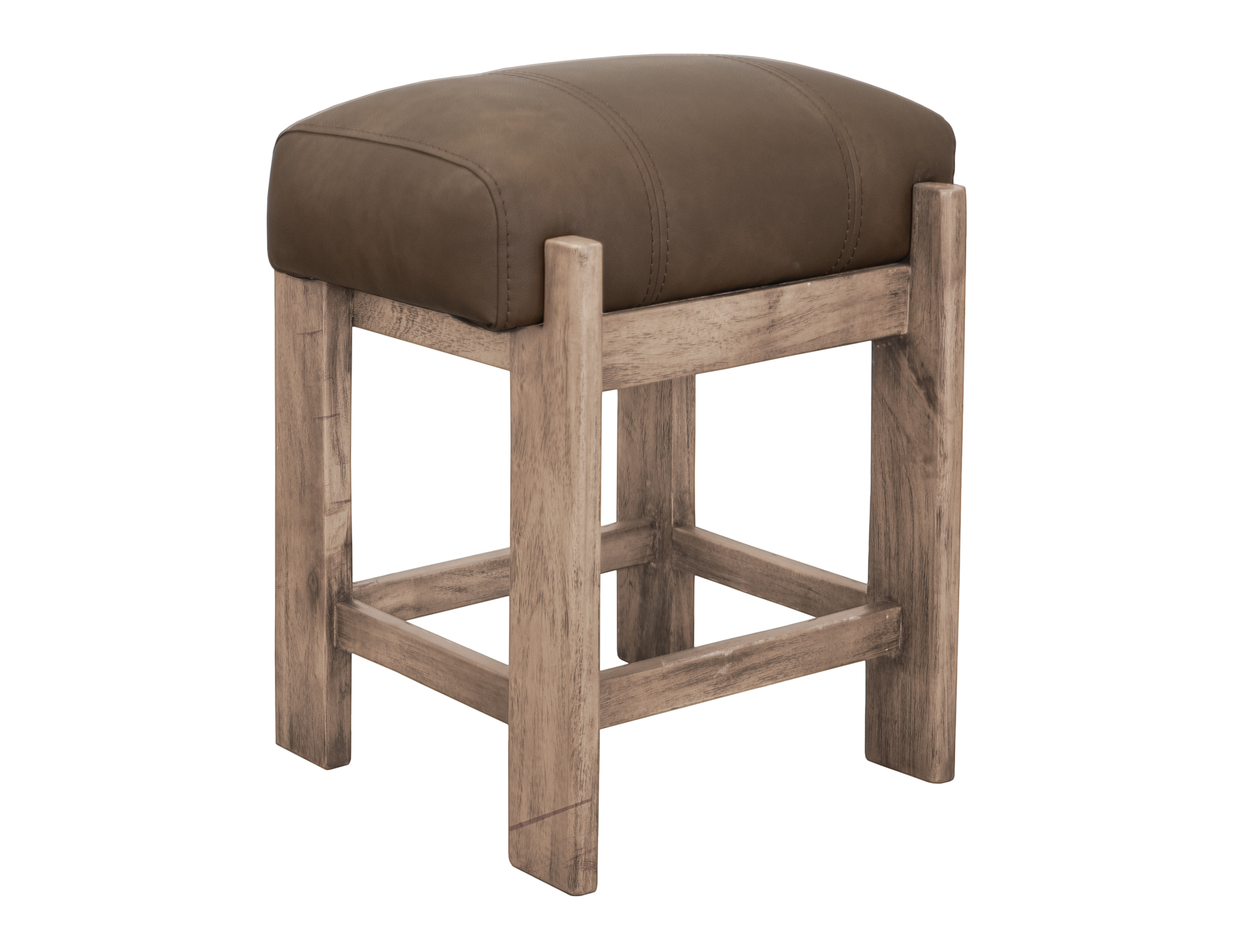 IFD Balam Camel Brown 24 Inch Stool