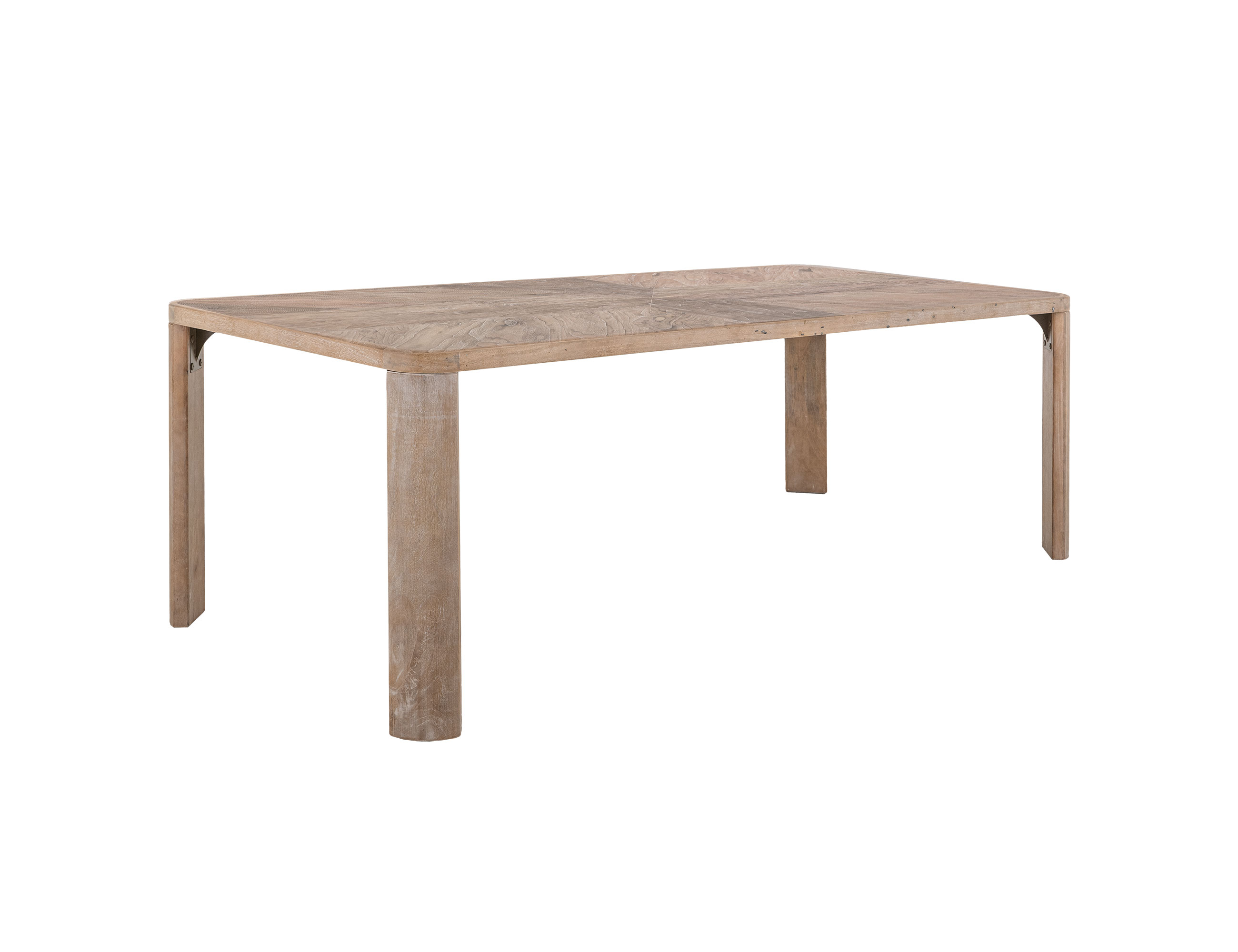 IFD Balam Ivory White Dining Table