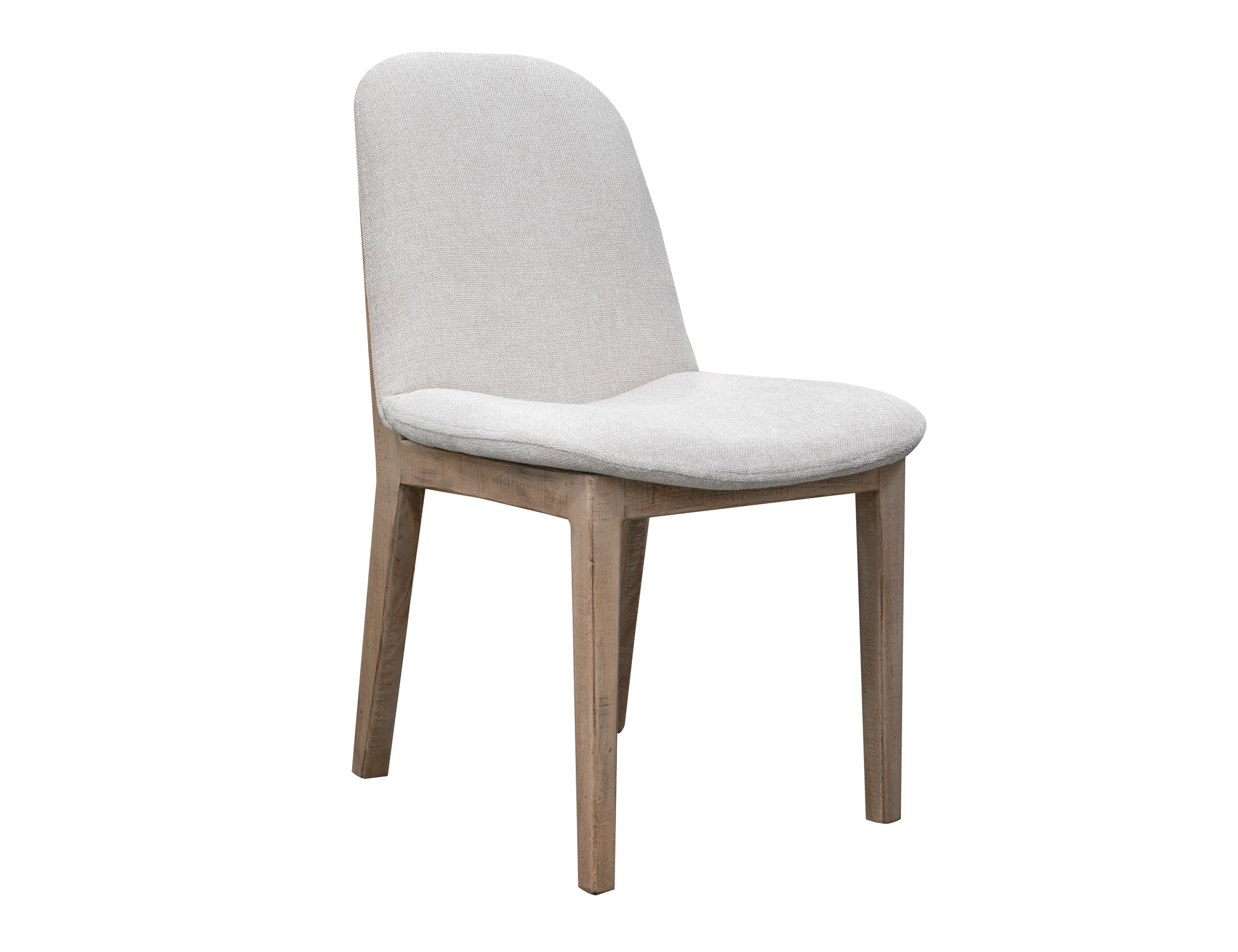 2 IFD Sahara Brown Beige Light Cream Upholstered Chairs