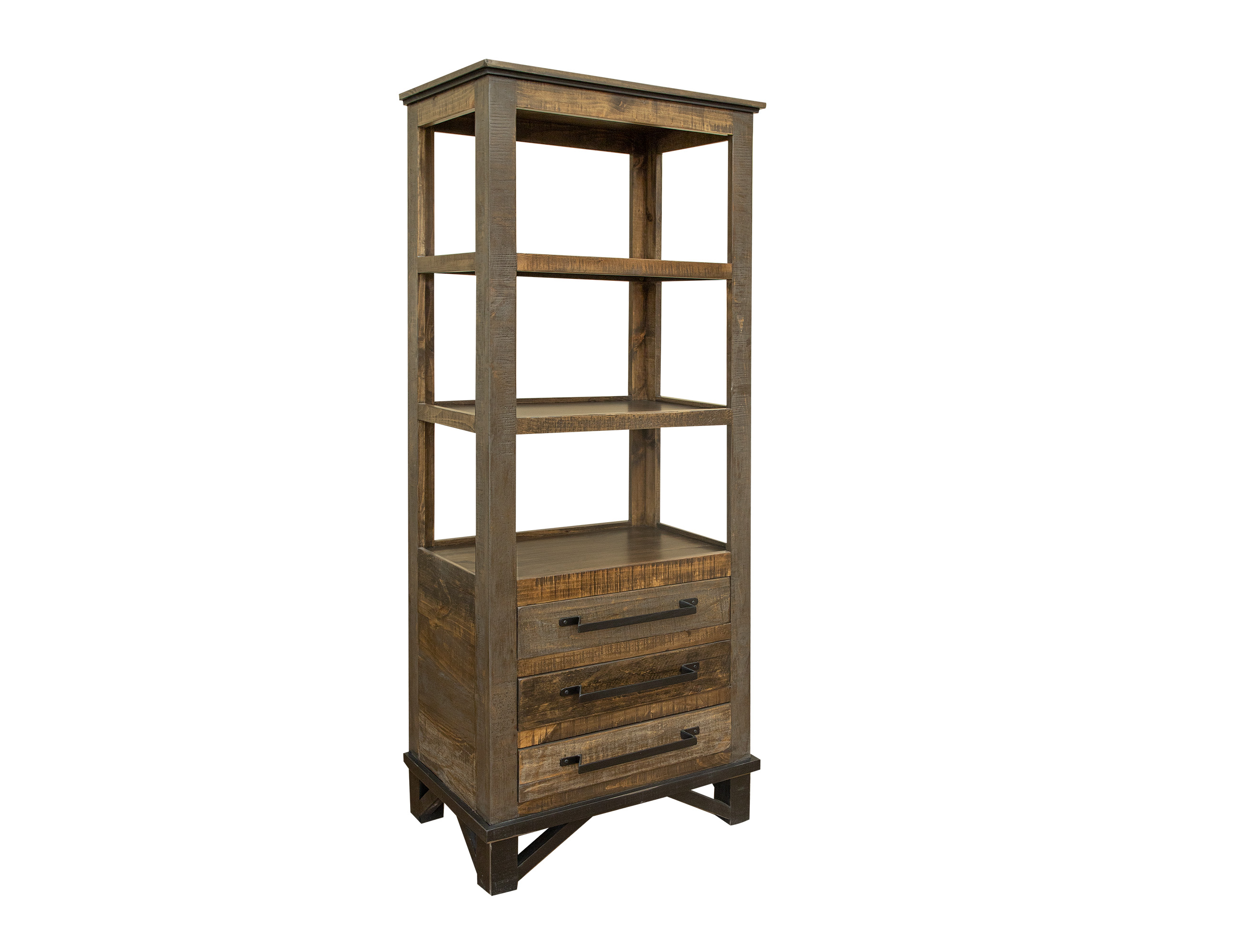 3 Drawers Pier / Bookcase