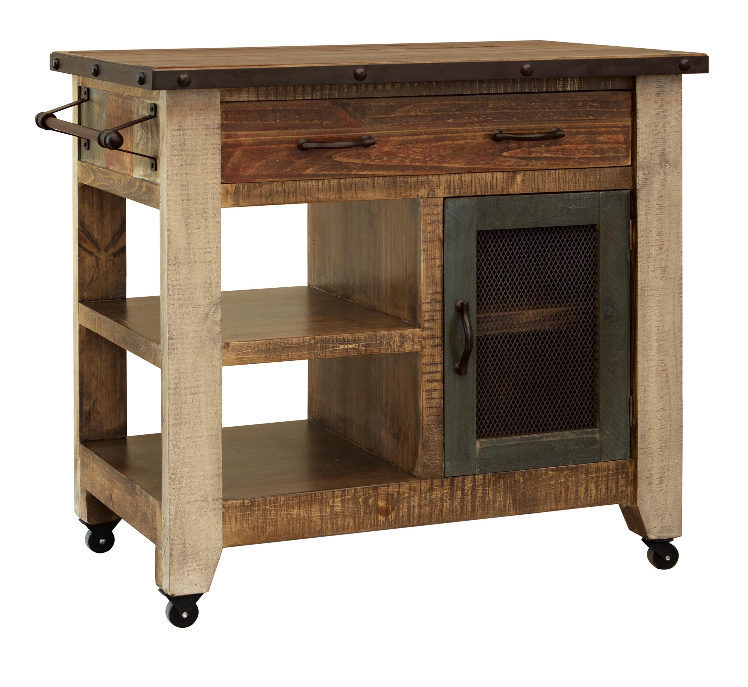 IFD Antique Kitchen Island