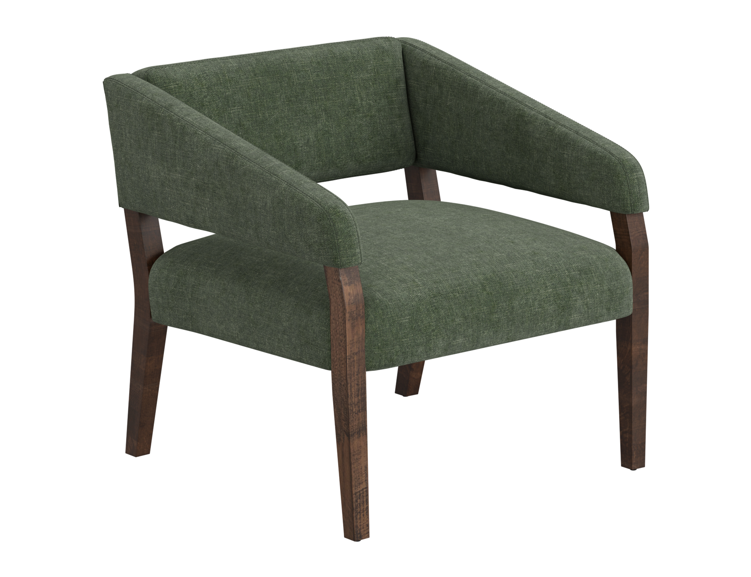 IFD Murcia Olive Green Armchair