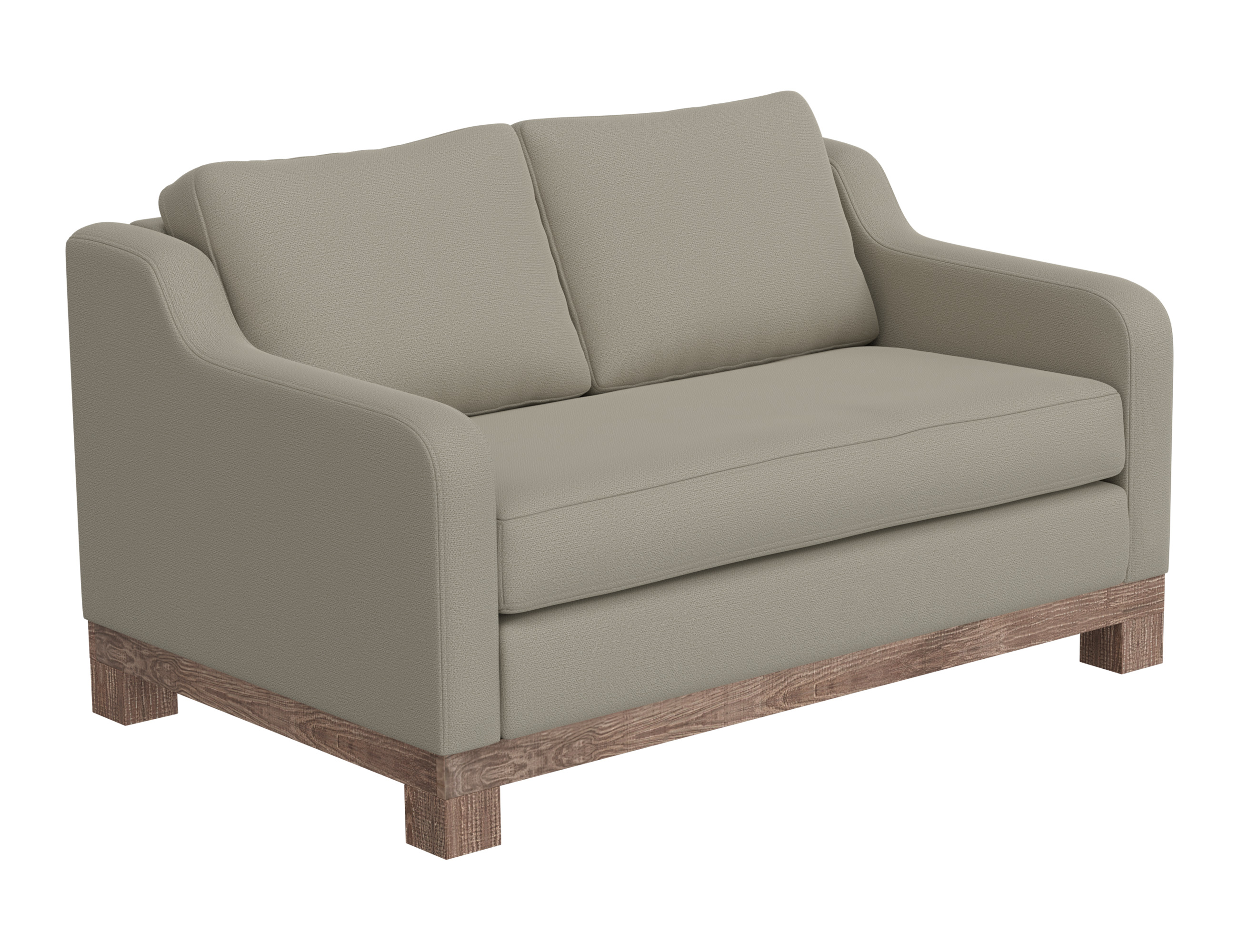 IFD Samba Almond Gray Loveseat