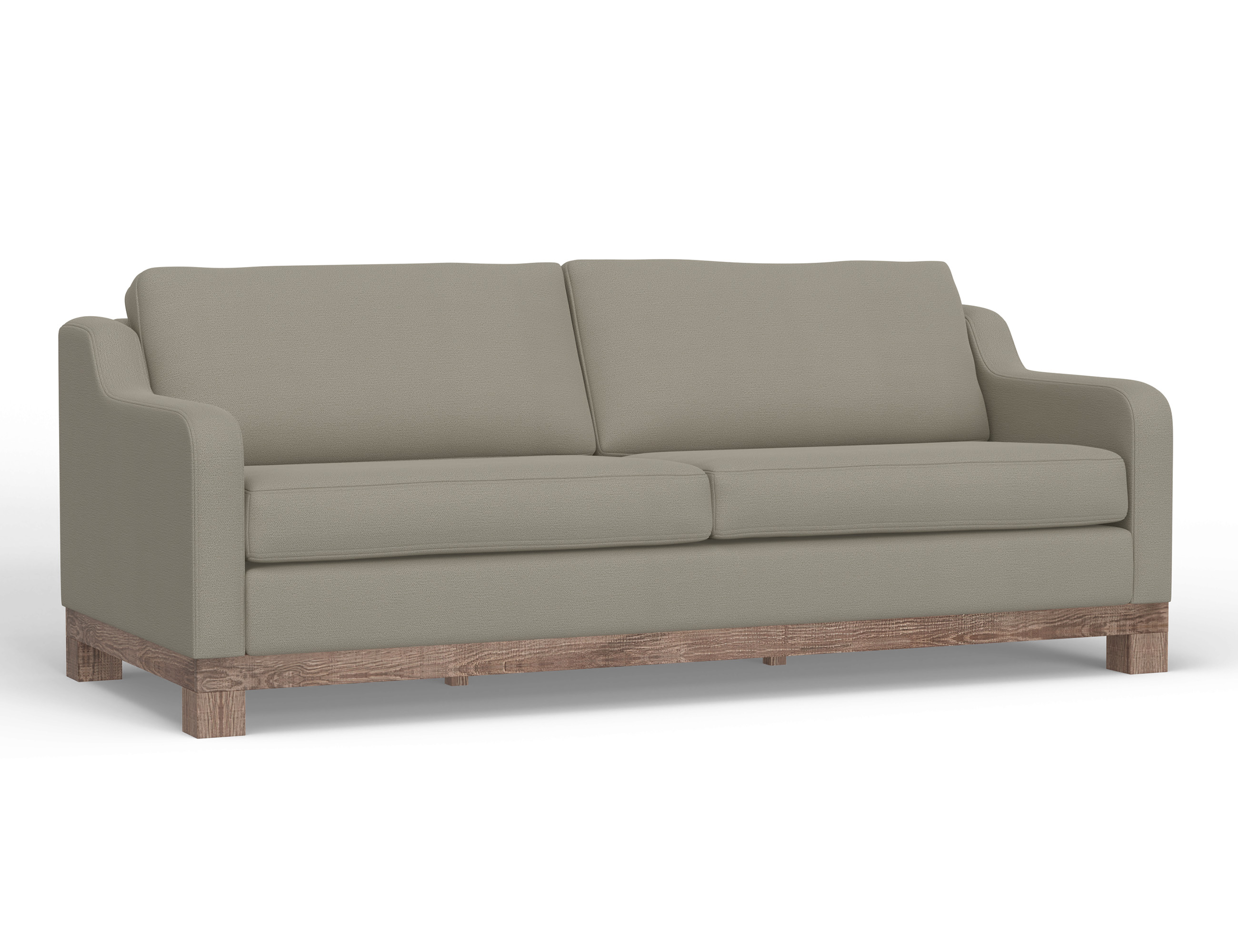 IFD Samba Almond Gray Modern Sofa