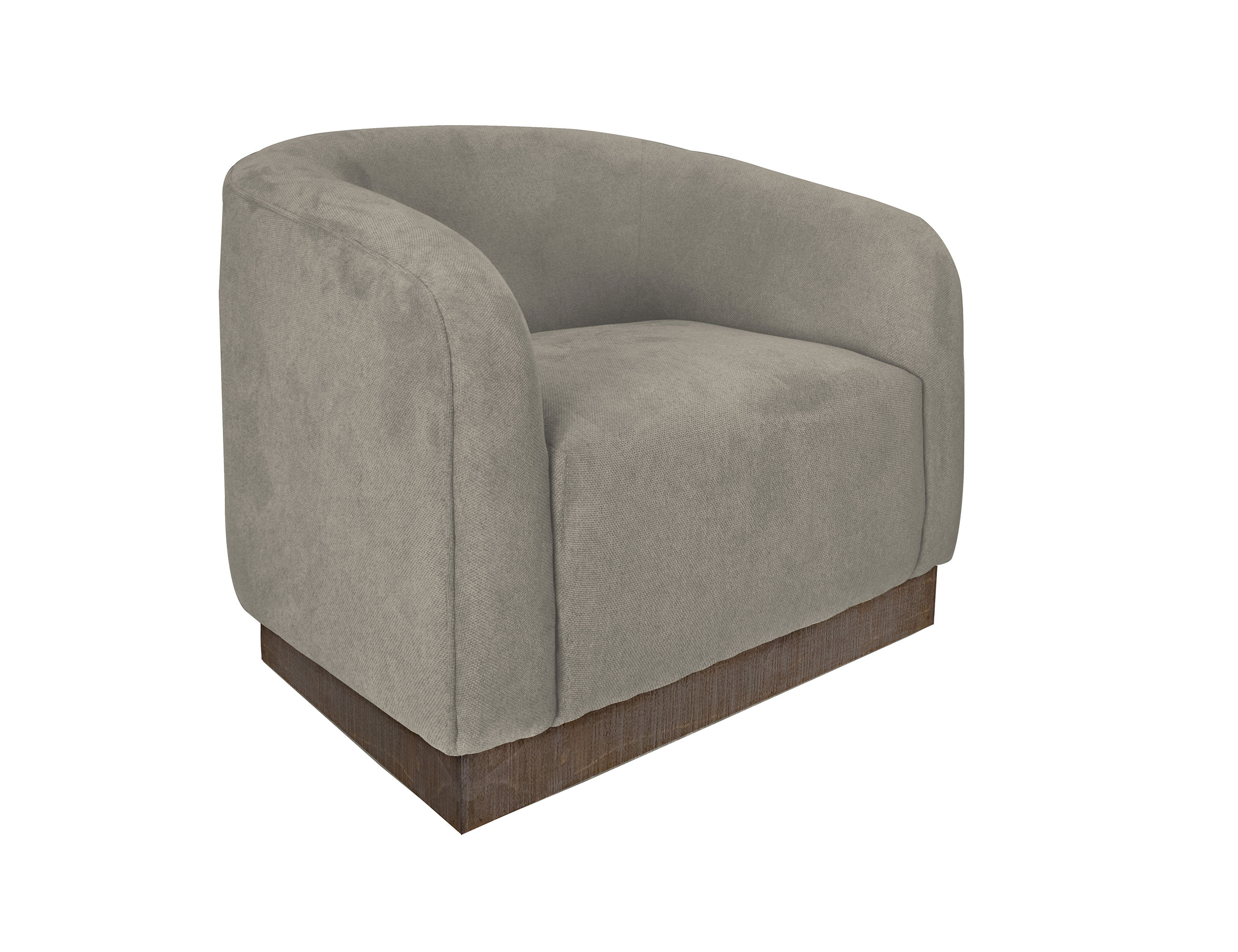 IFD Suomi Almond Gray Armchair